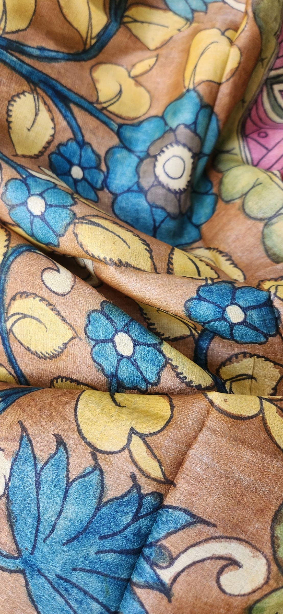 KALAMKARI SILK DUPATTA