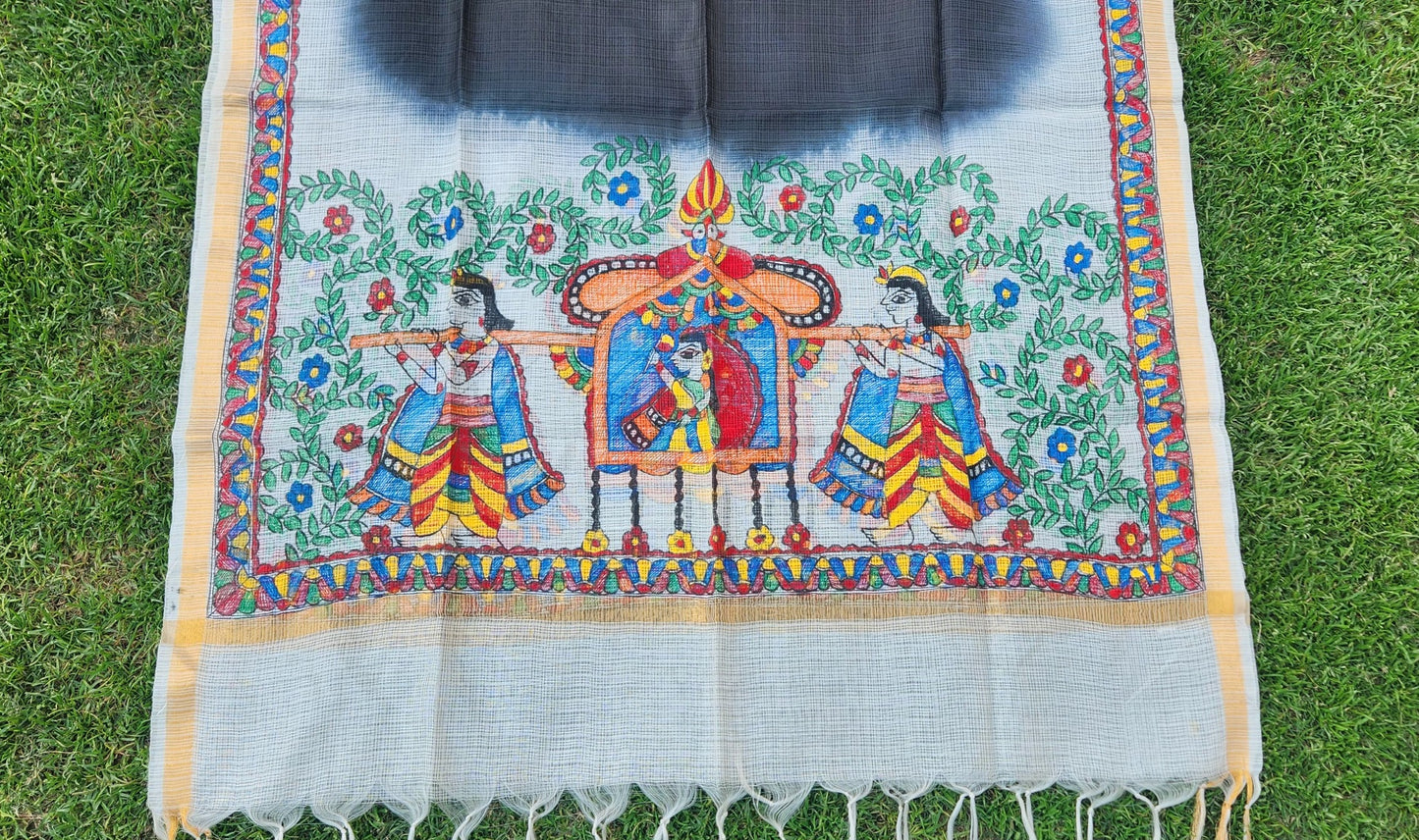 MADHUBANI DUPATTA - Bidaai