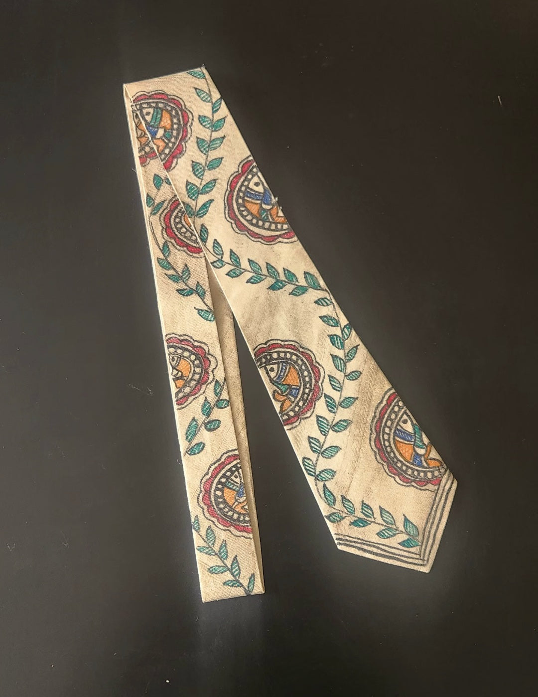 MADHUBANI HANDPAINTED TIE