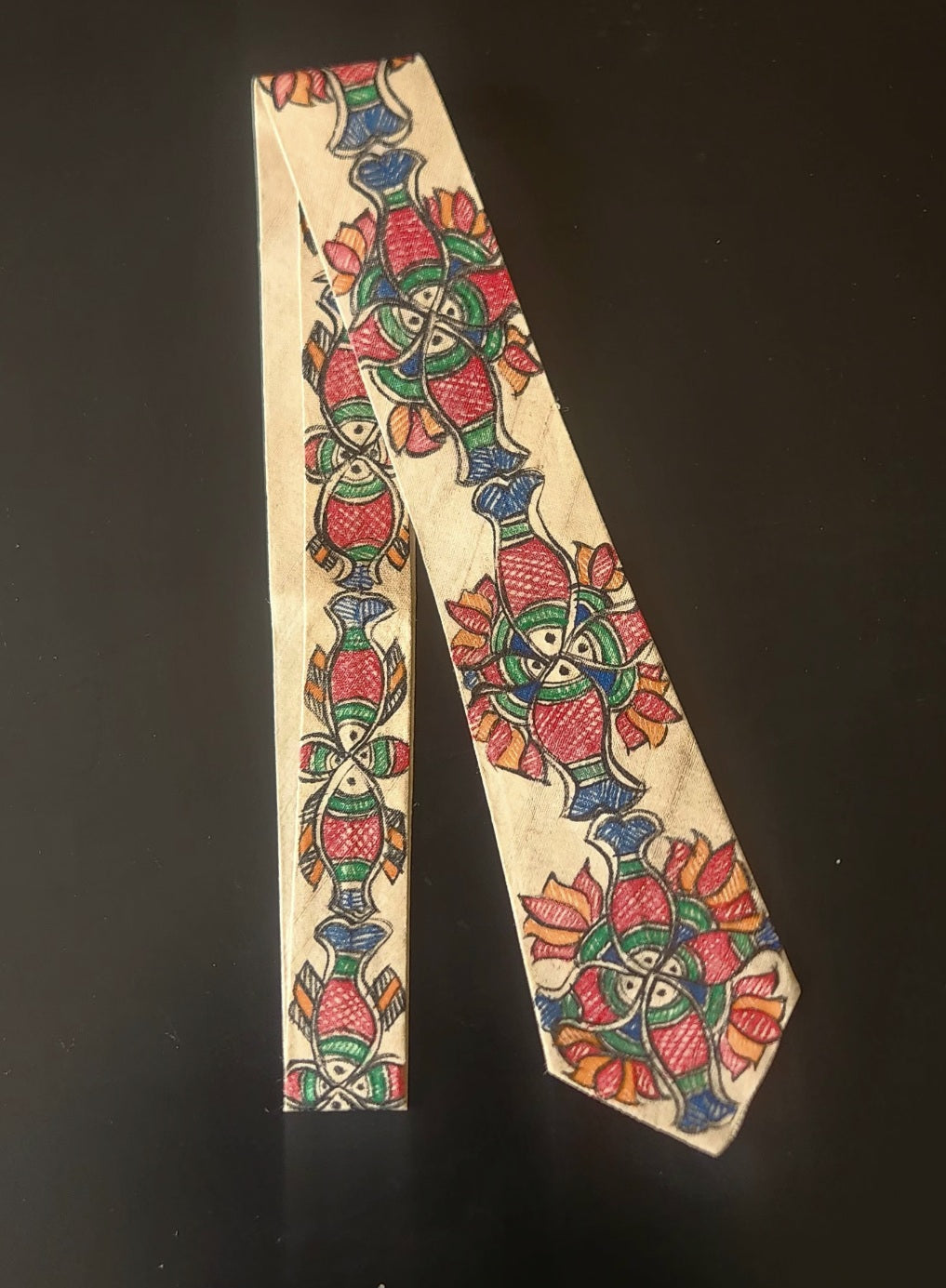 MADHUBANI HANDPAINTED TIE