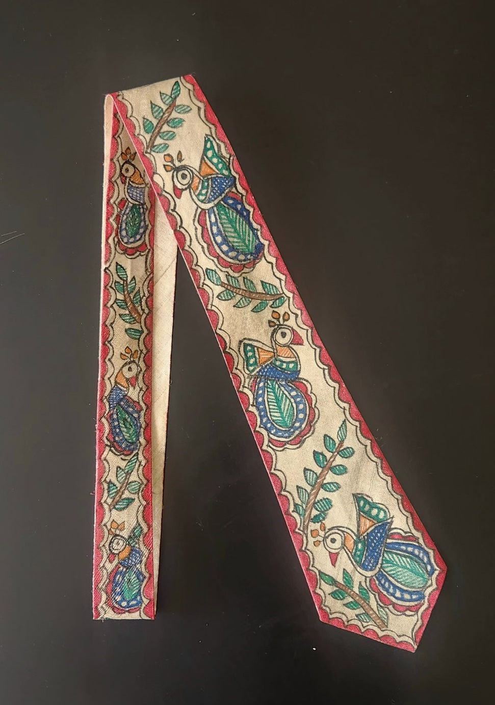 MADHUBANI HANDPAINTED TIE
