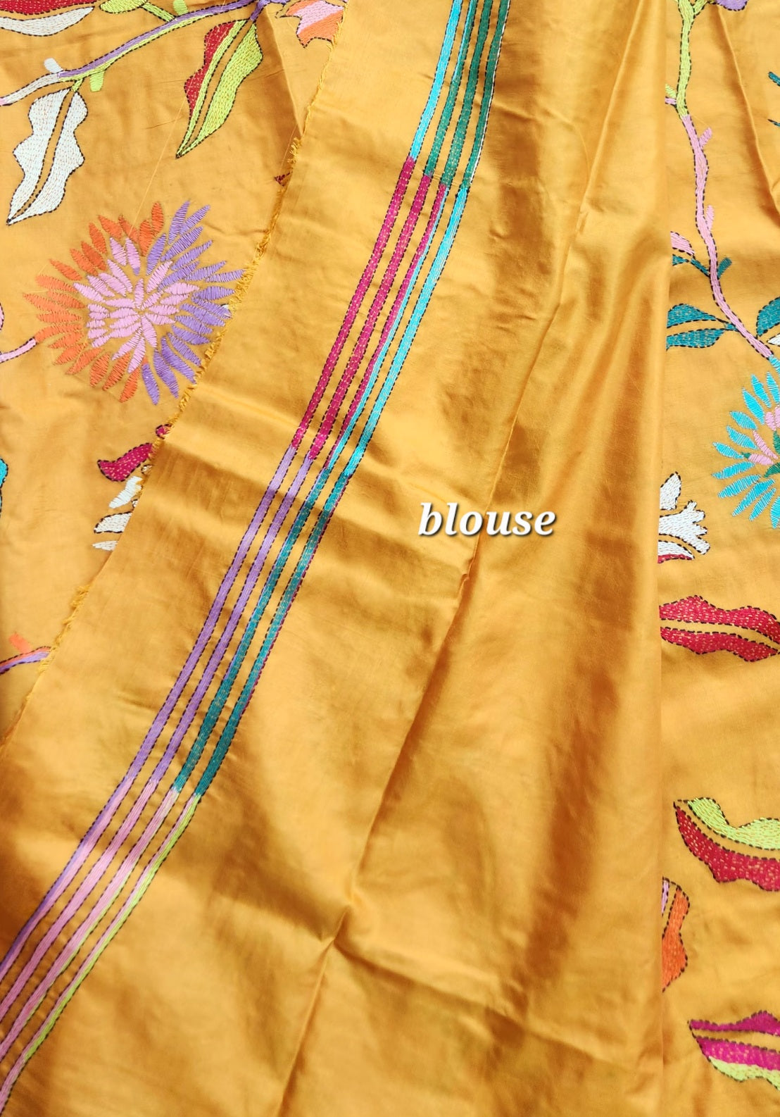 DANDELION KANTHA SAREE