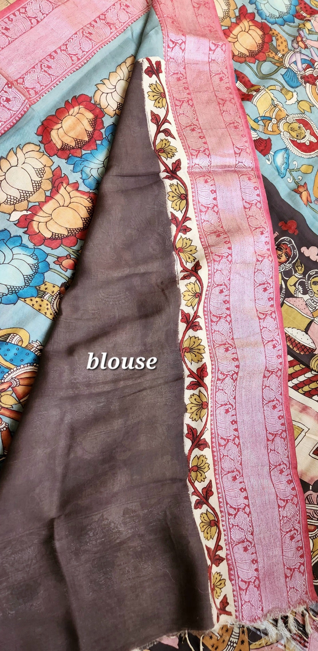 KALAMKARI SILK SAREE - APSARA