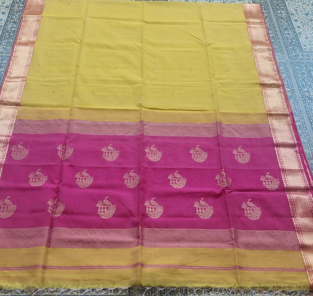 Maheshwari Handloom Saree
