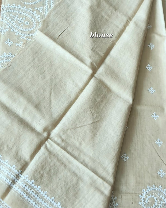 DESIGNER KUTCHWORK SILK SAREE
