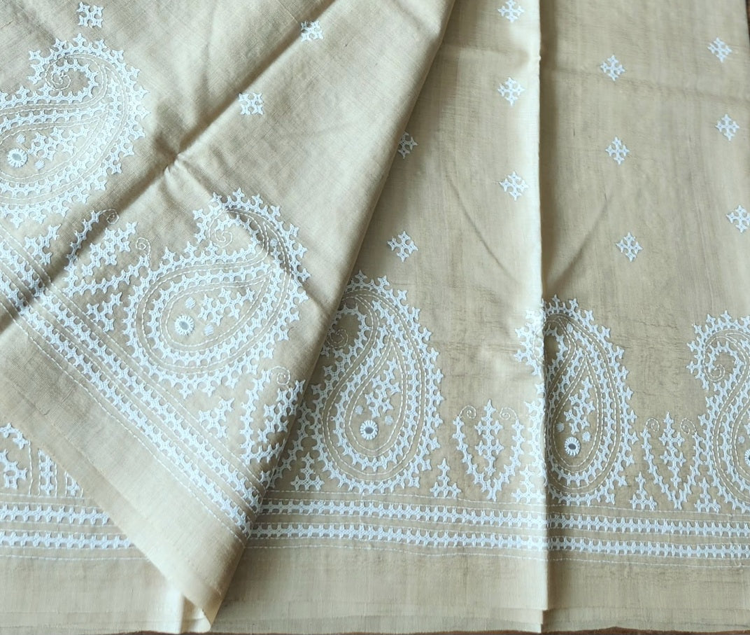 DESIGNER KUTCHWORK SILK SAREE