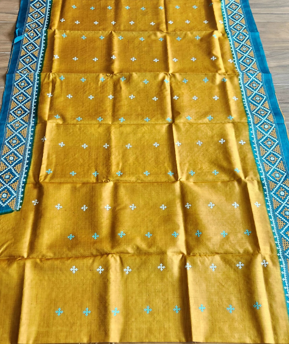 DESIGNER KUTCHWORK SILK SAREE