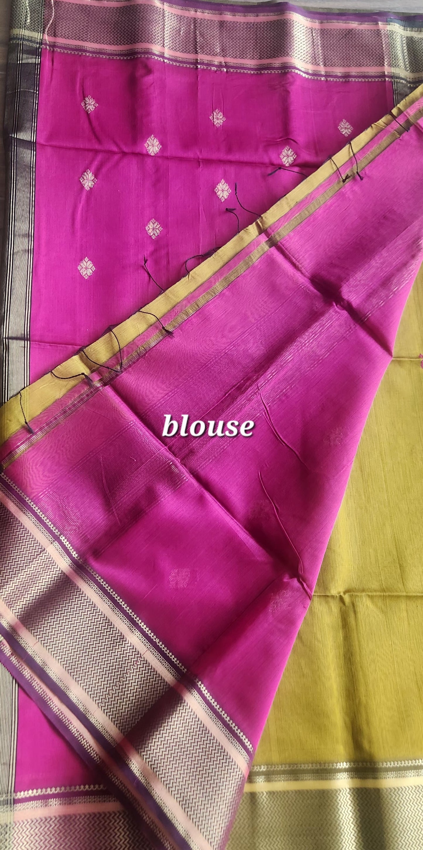 Maheshwari Handloom Saree