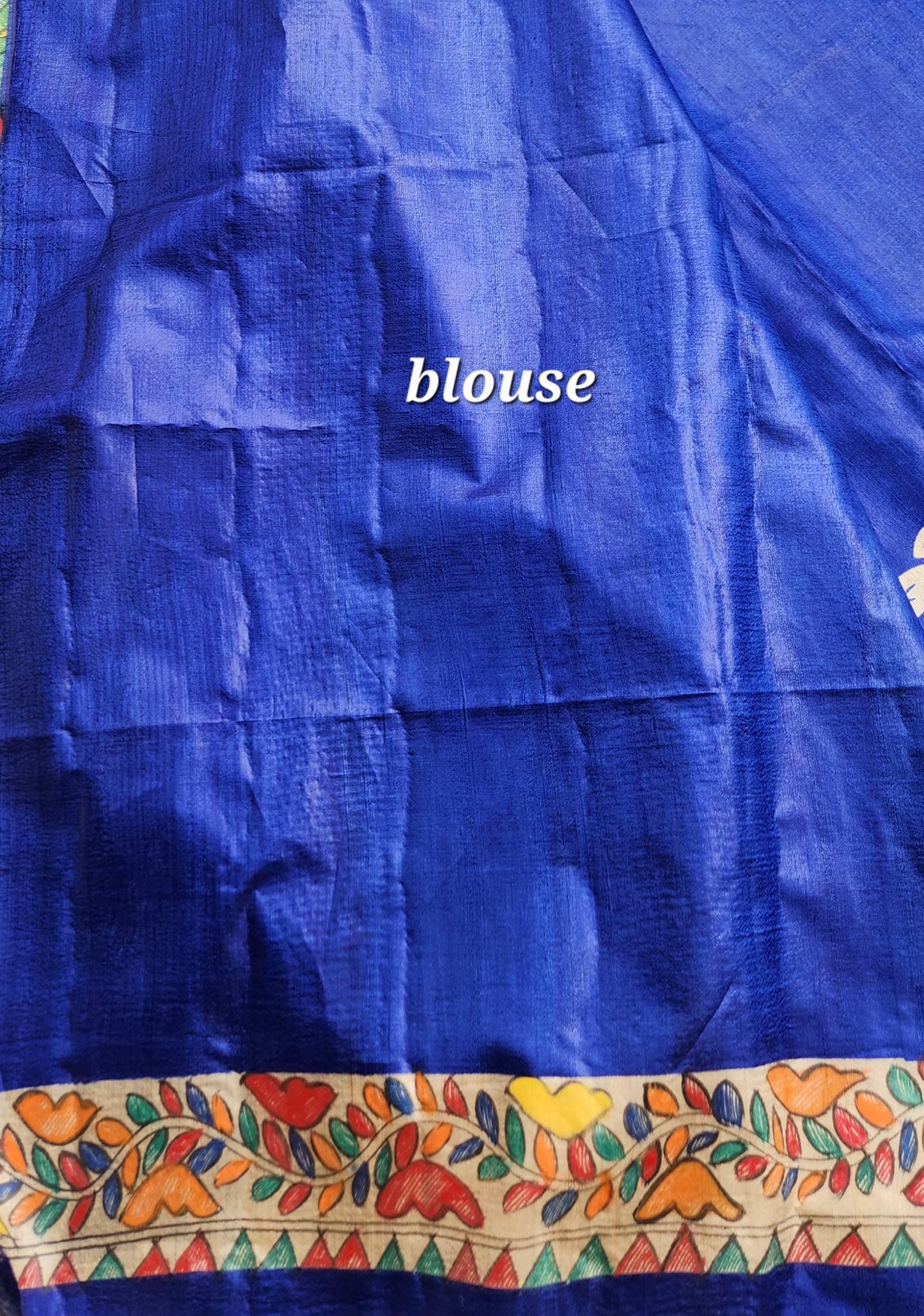 DESIGNER MADHUBANI ZARDOSI SAREE - WEDDING