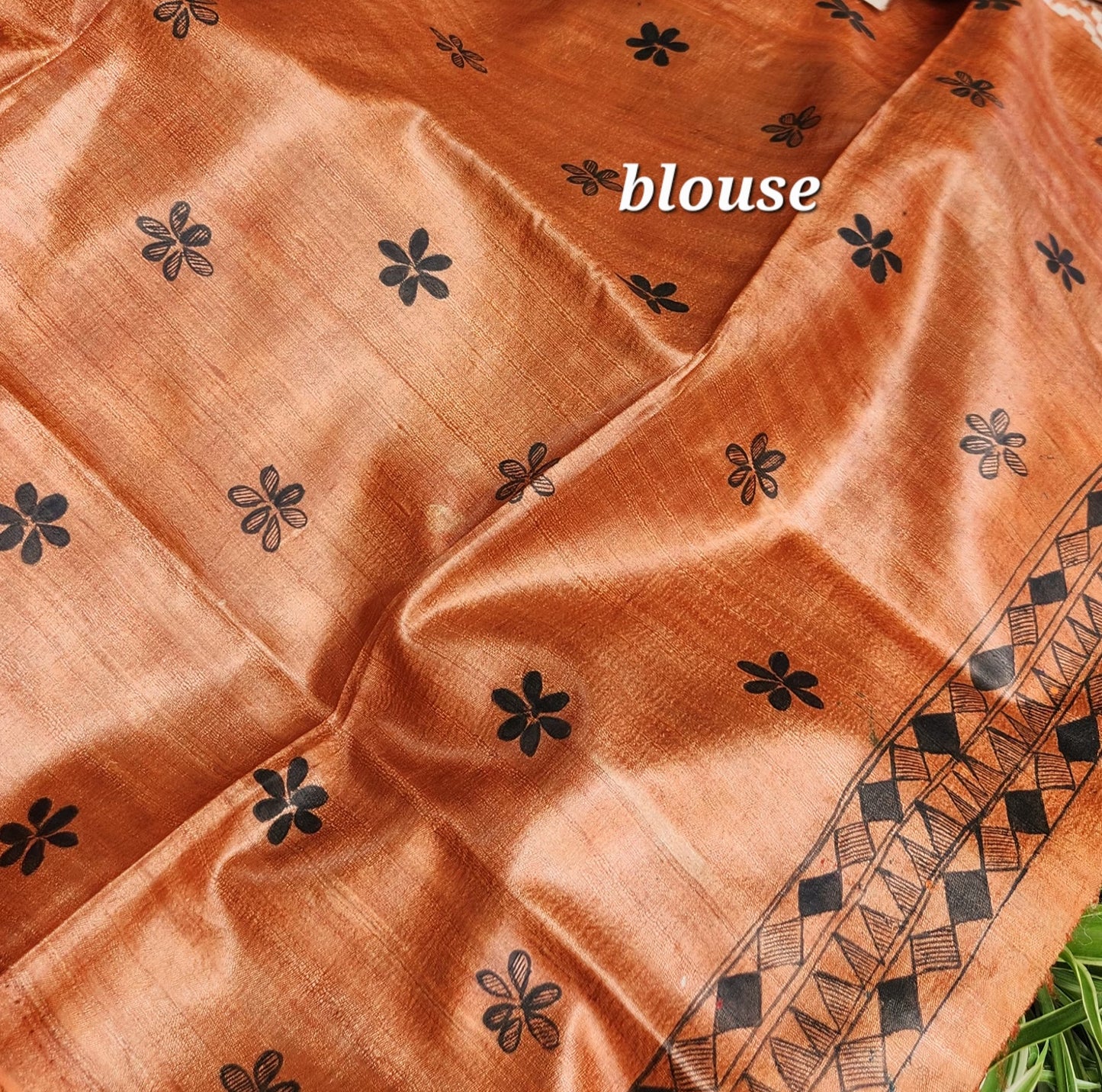MADHUBANI HANDPAINTED SAREE - SAAWAN