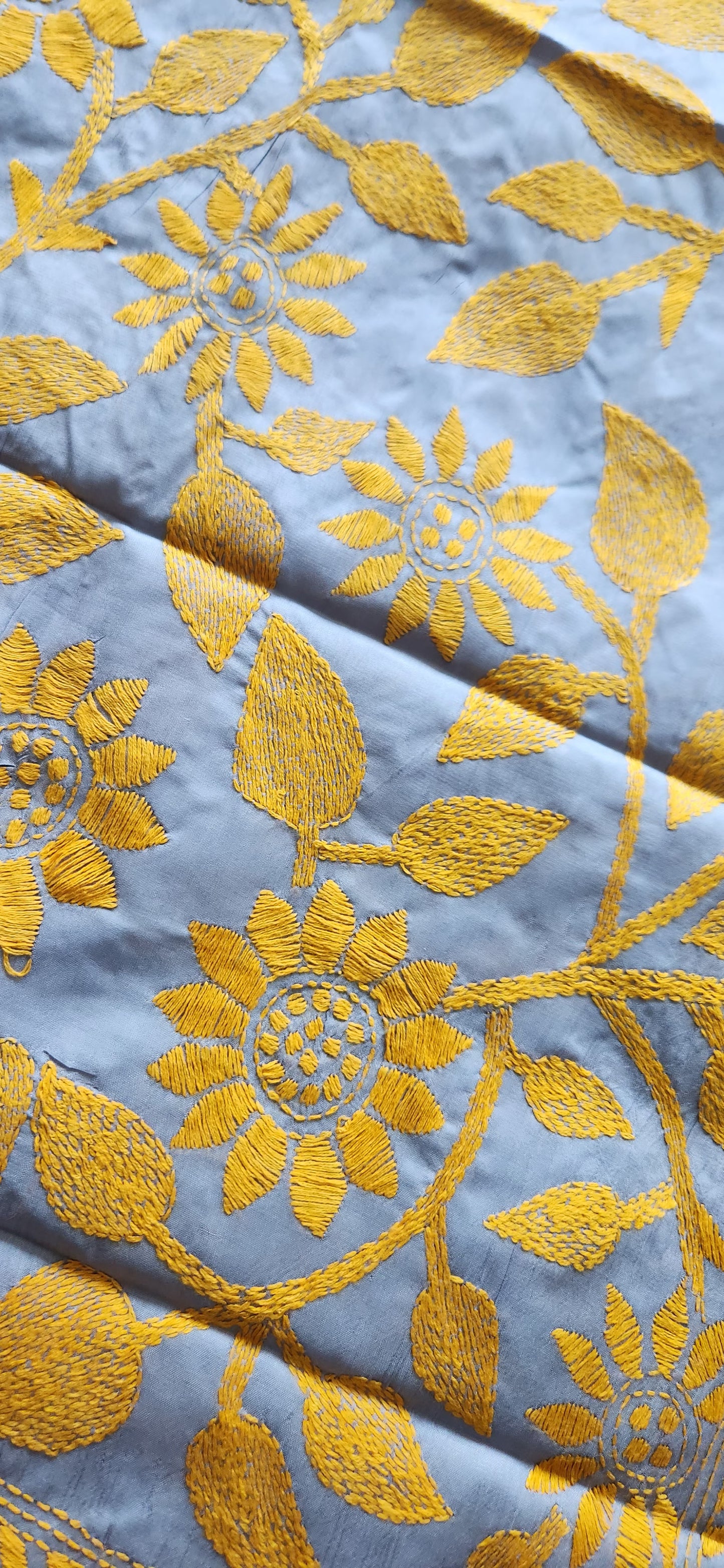 DESIGNER KUTCHWORK SILK SAREE
