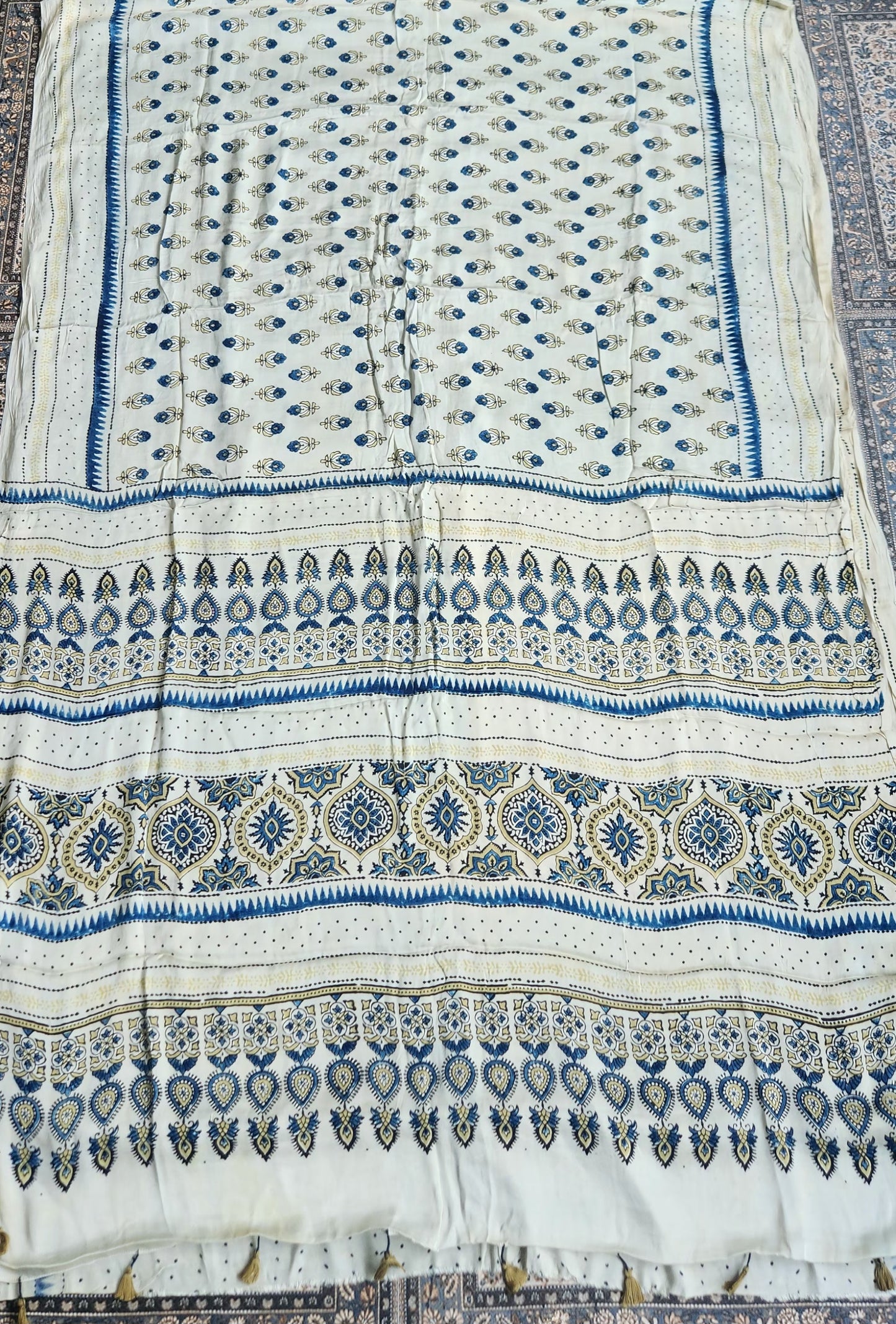 AJRAKH SILK SAREE