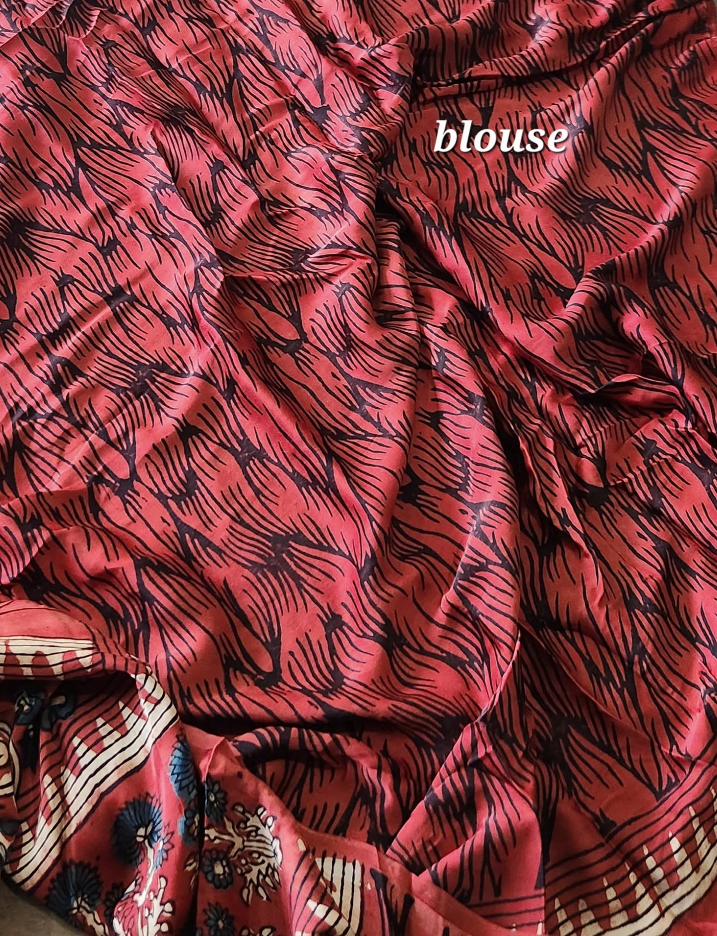 AJRAKH SILK SAREE