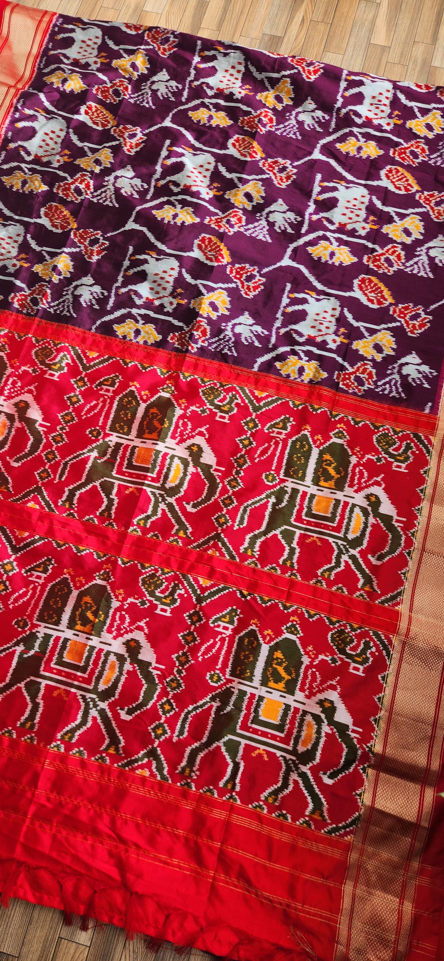 IKAT PATOLA SILK SAREE