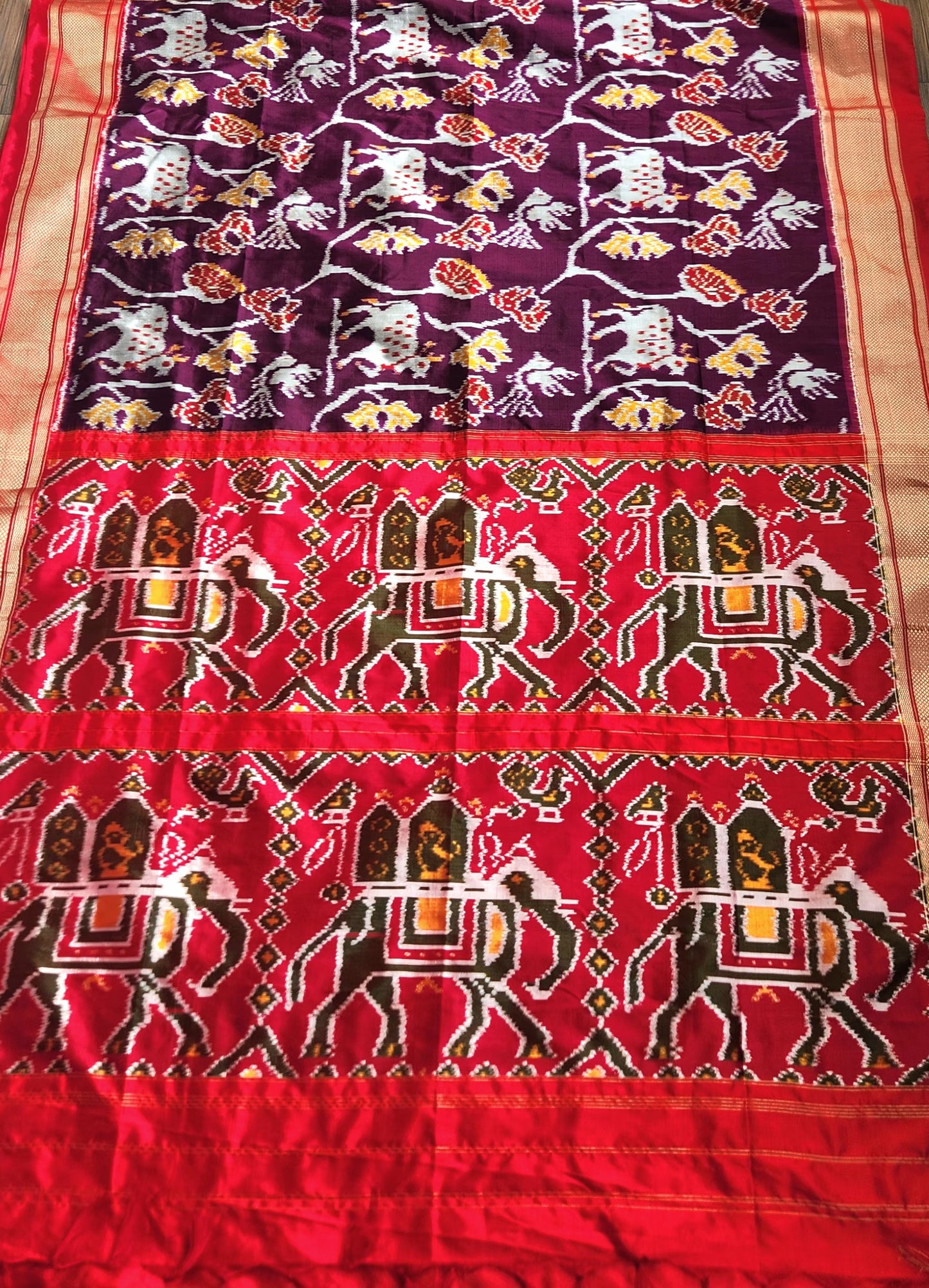 IKAT PATOLA SILK SAREE