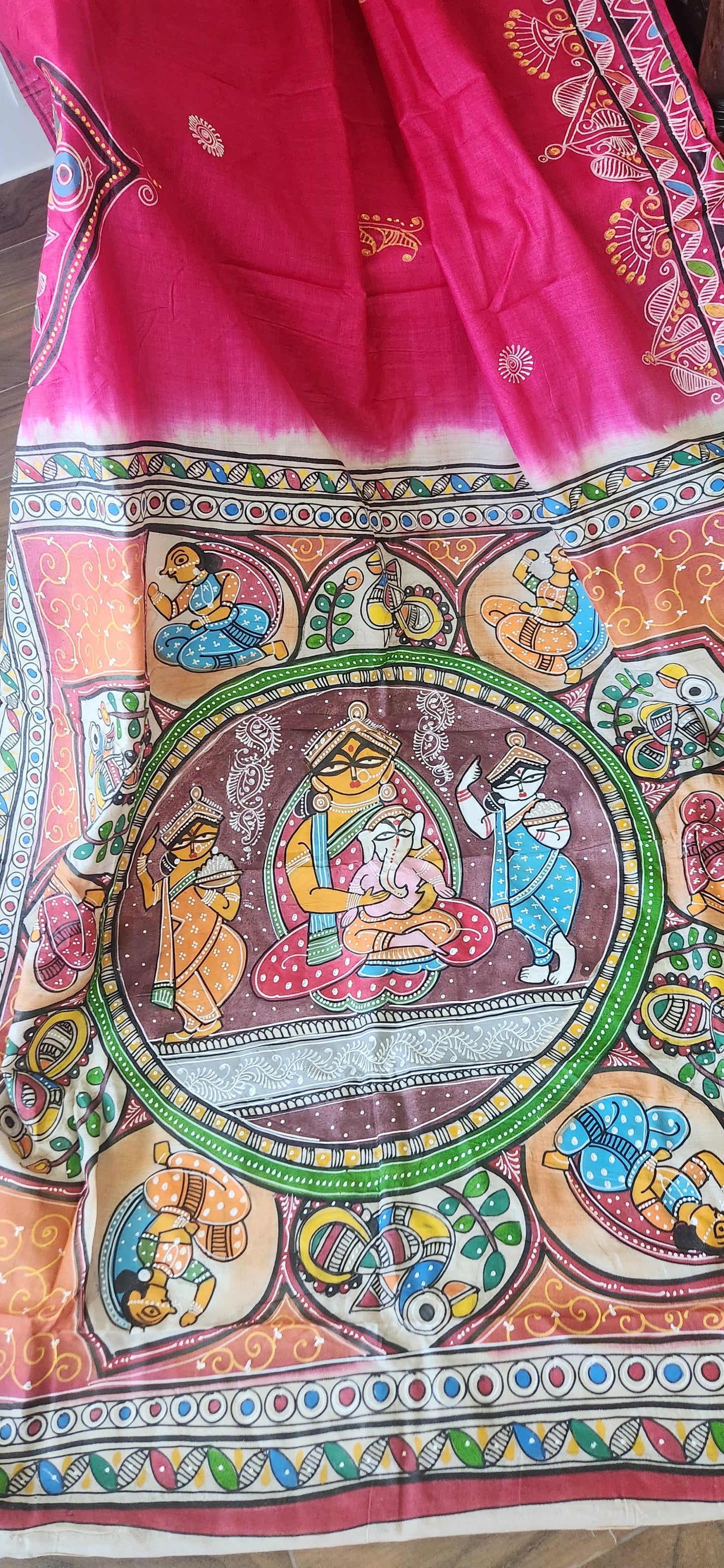 LAKSHMI JI PATTACHITRA SAREE