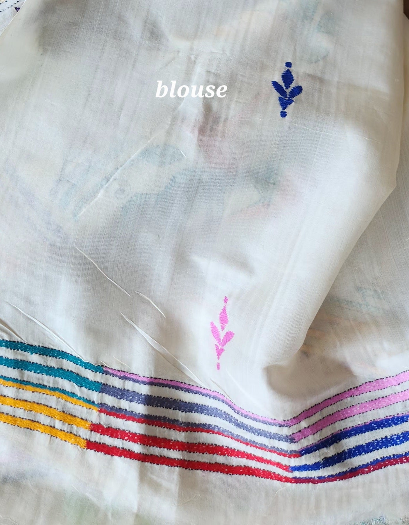 JUNGLE BOOK KANTHA SAREE