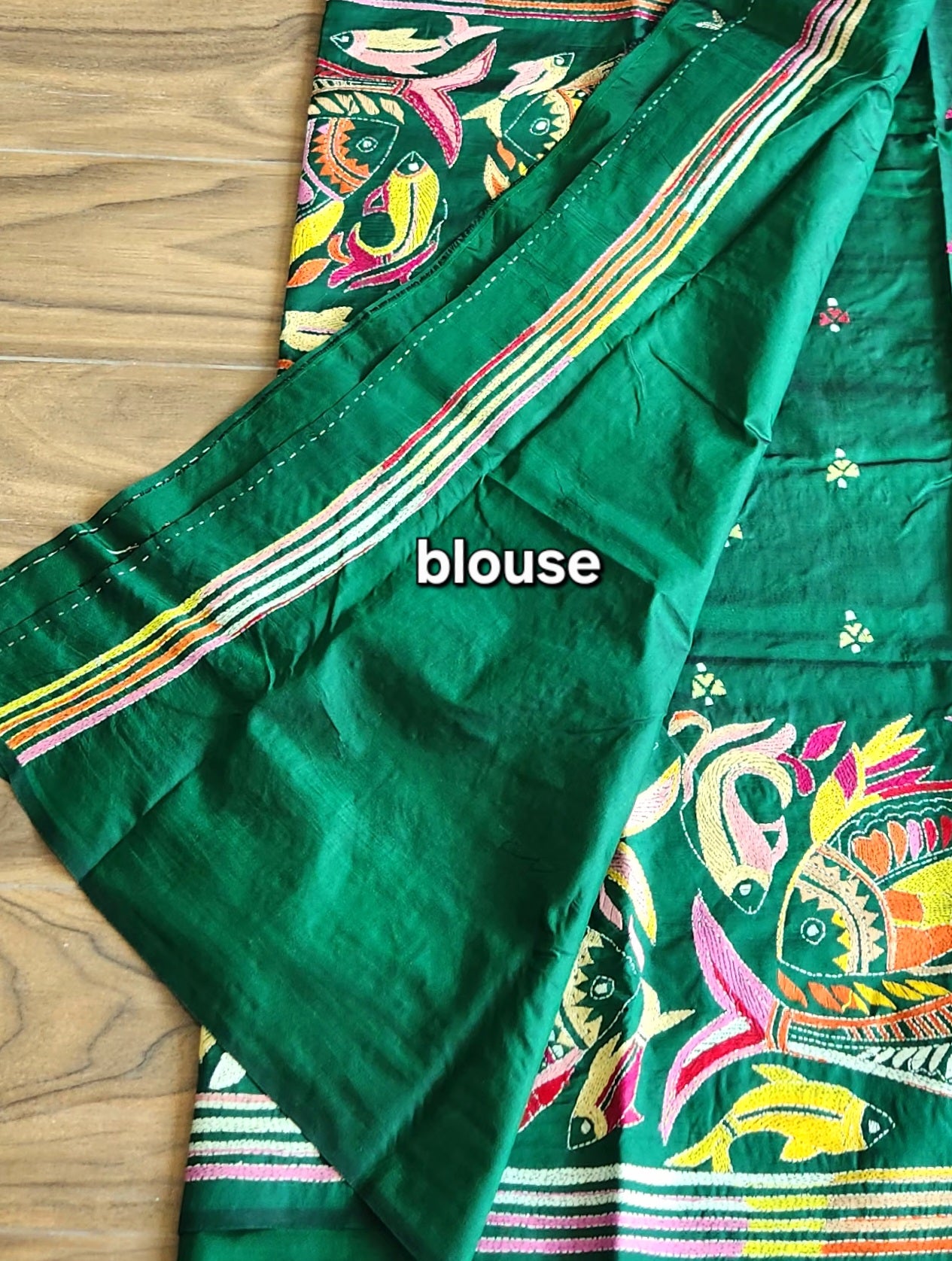 FISH KANTHA SAREE