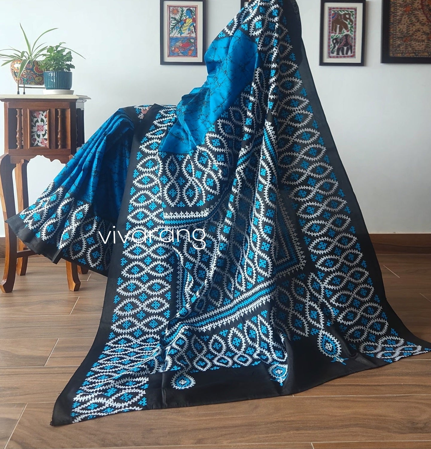 BATIK KUTCHWORK SAREE