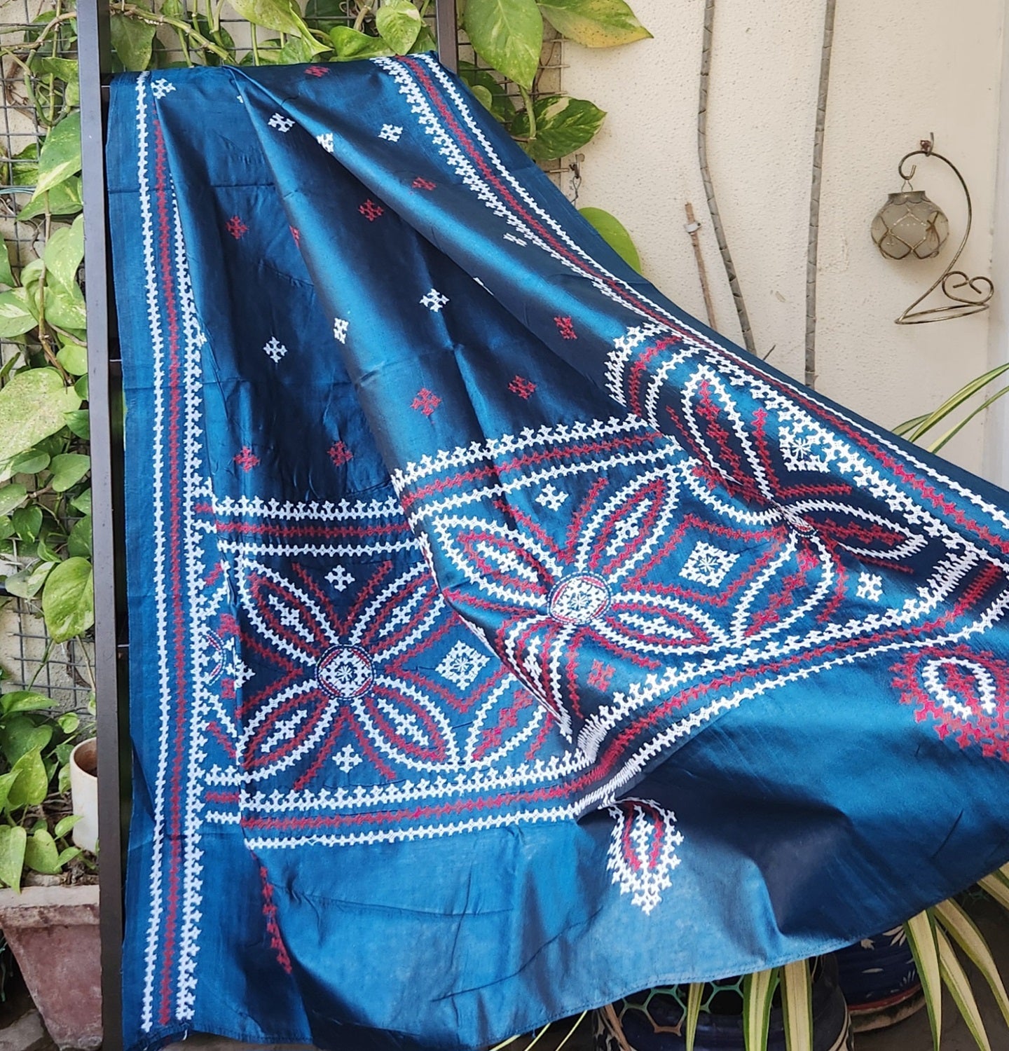 KUTCHWORK SILK DUPATTA
