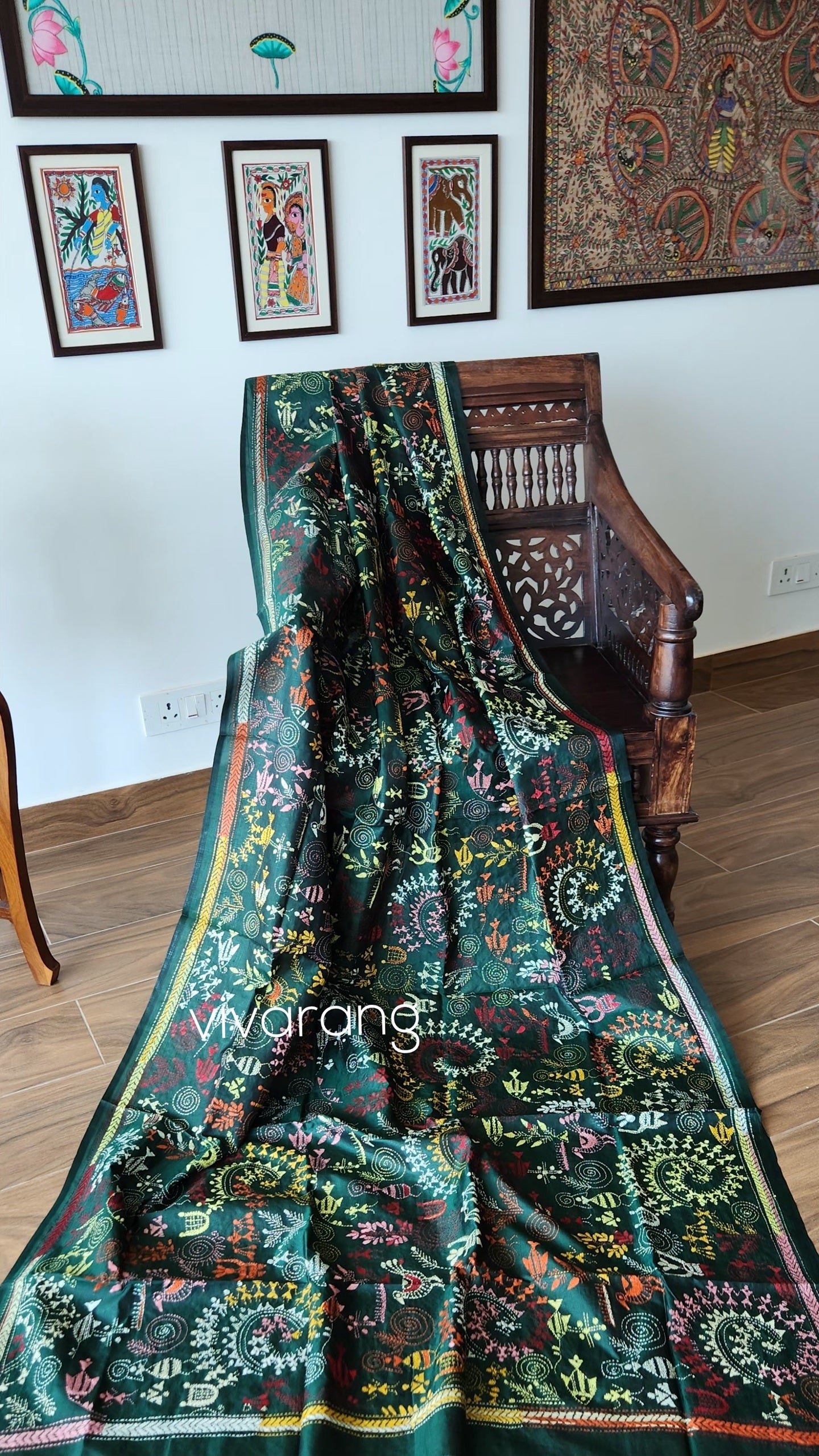 WARLI KANTHA DUPATTA