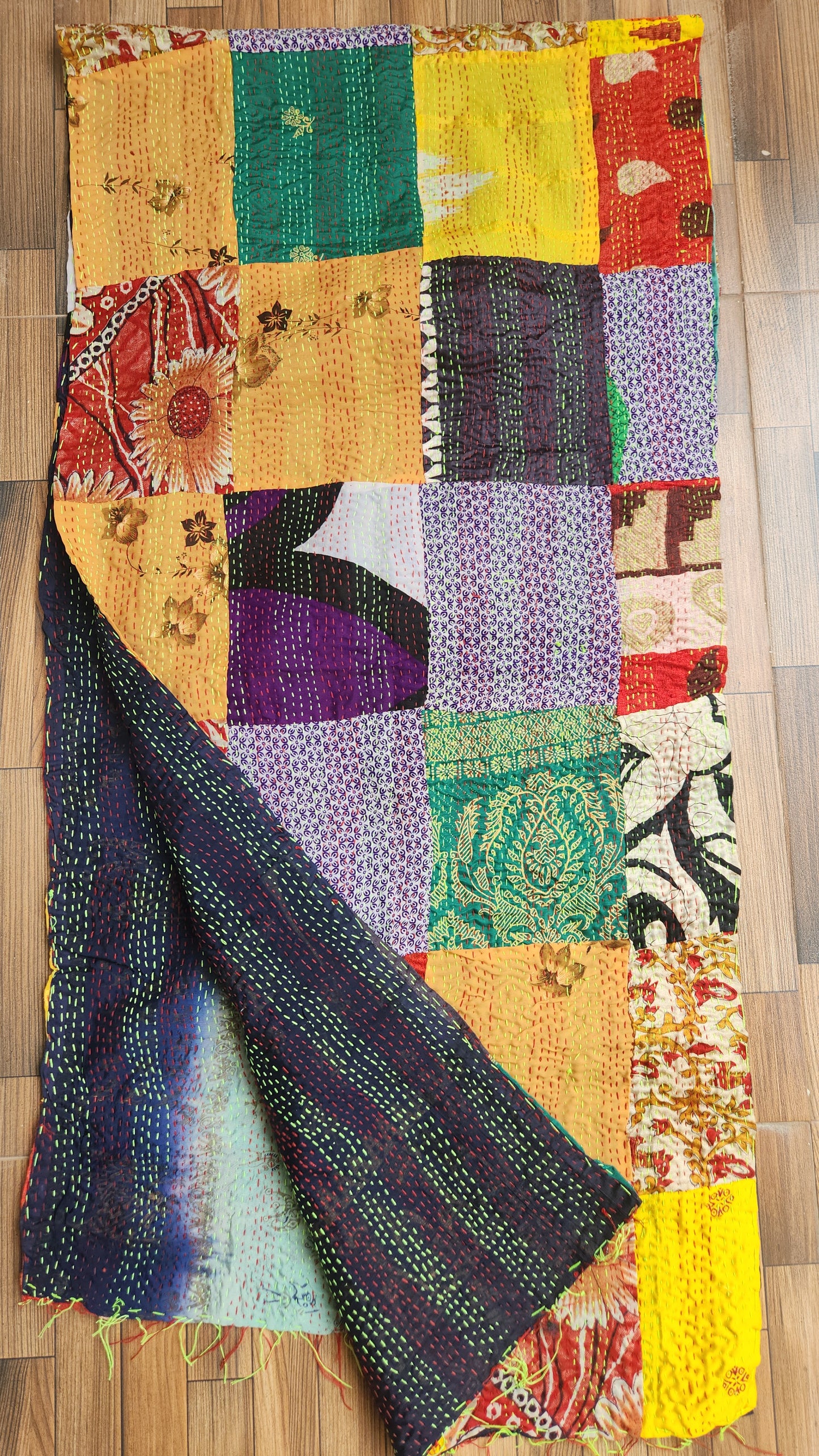 Kantha Stole