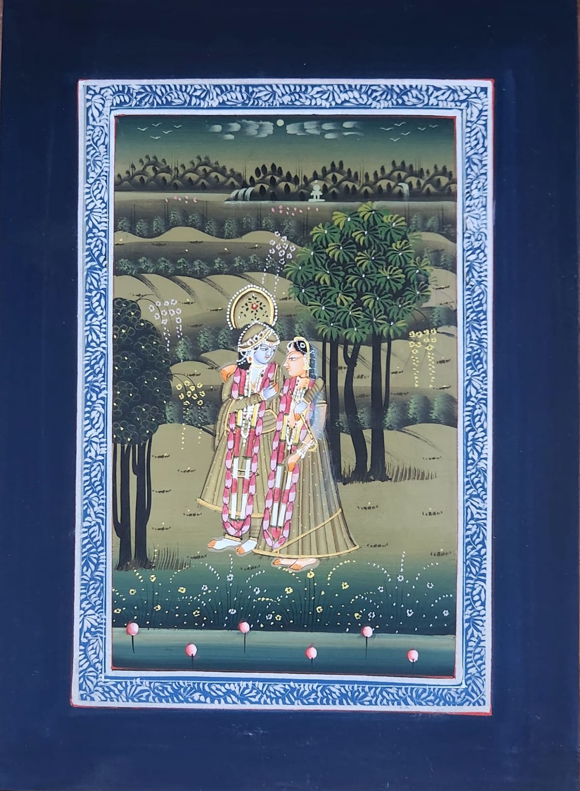For Neha - 2 paintings 1 saree