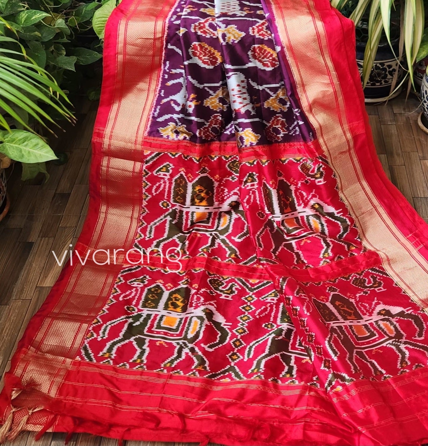 IKAT PATOLA SILK SAREE