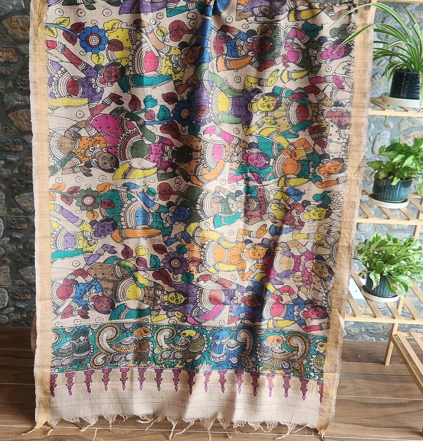 KALAMKARI SILK DUPATTA
