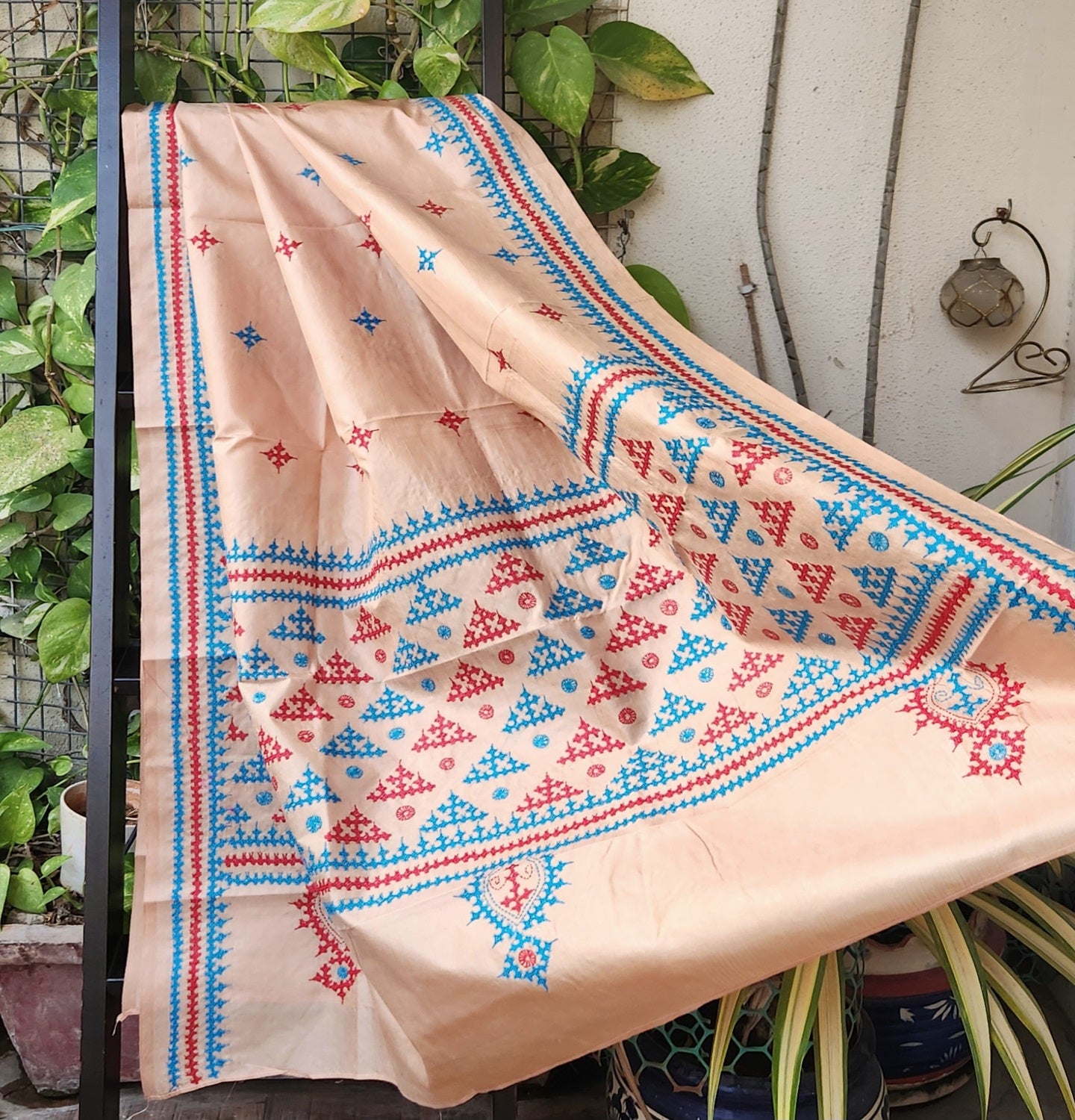 KUTCHWORK SILK DUPATTA