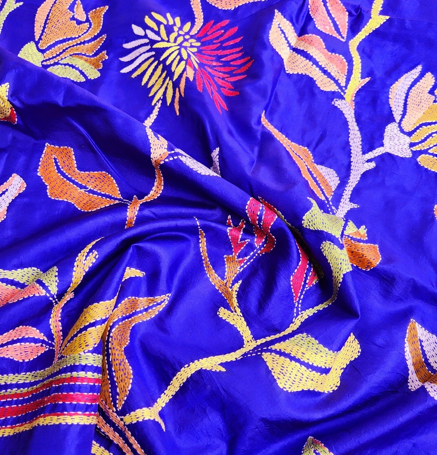 DANDELION KANTHA SAREE