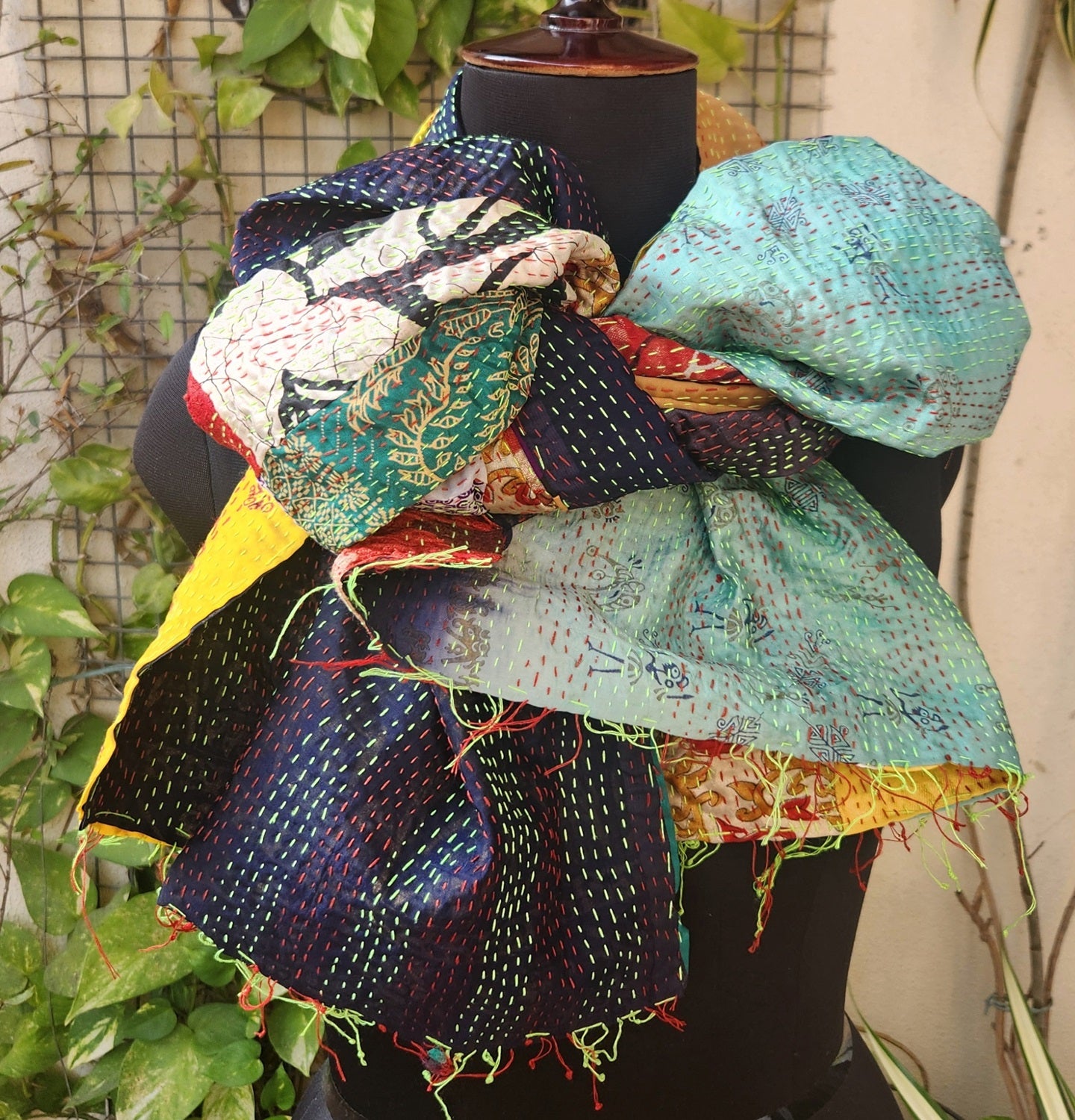 Kantha Stole