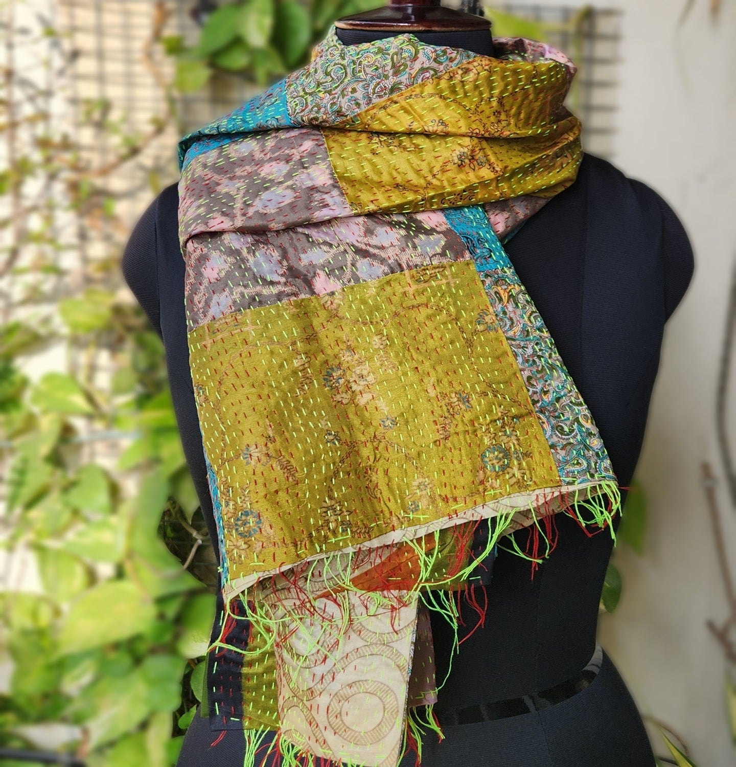 Kantha Stole