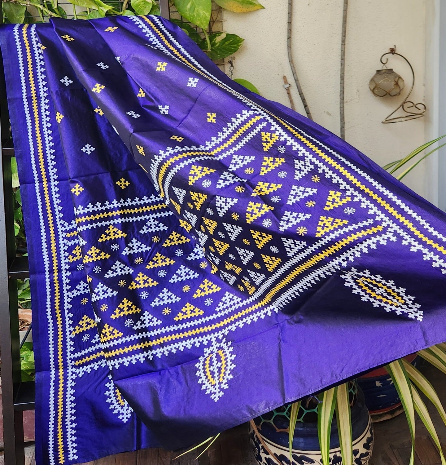 KUTCHWORK SILK DUPATTA