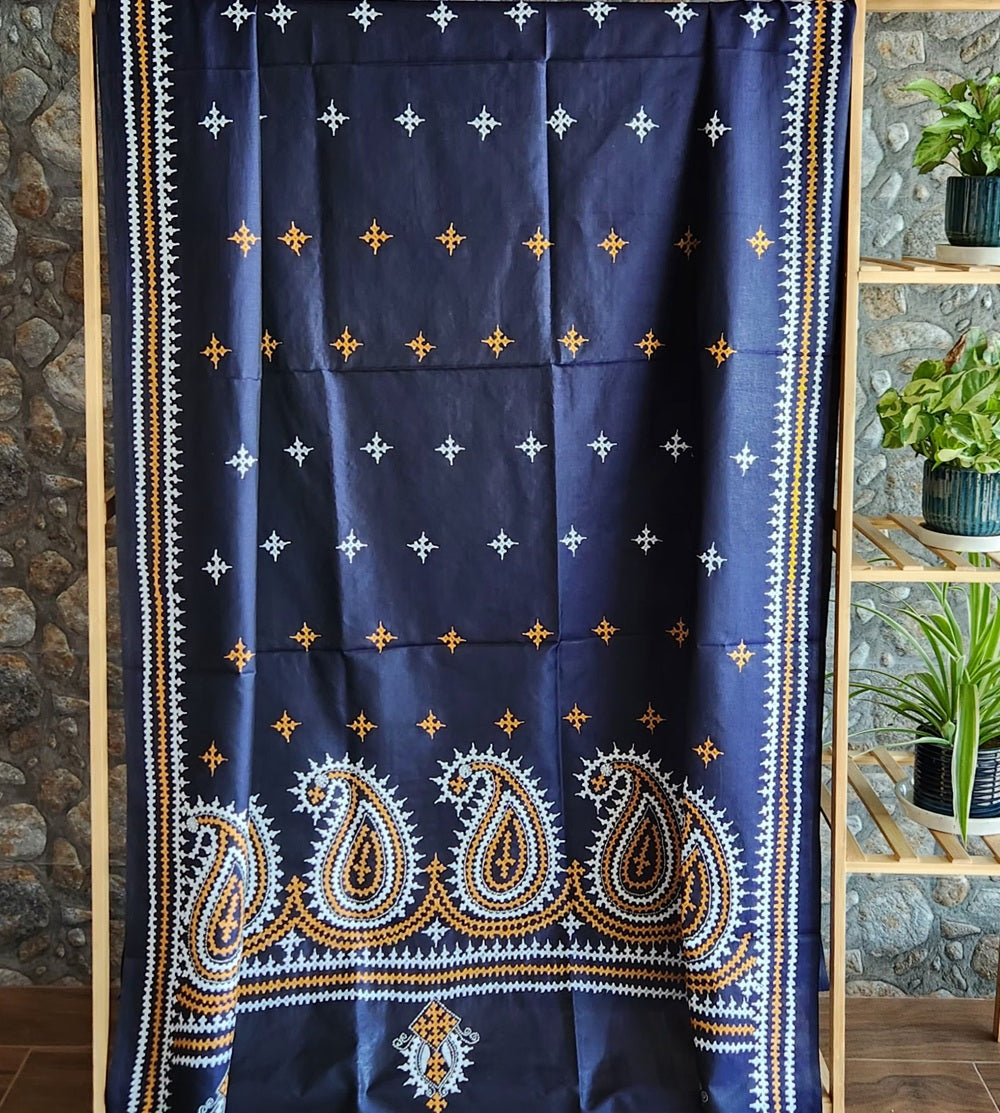 KUTCHWORK SILK DUPATTA