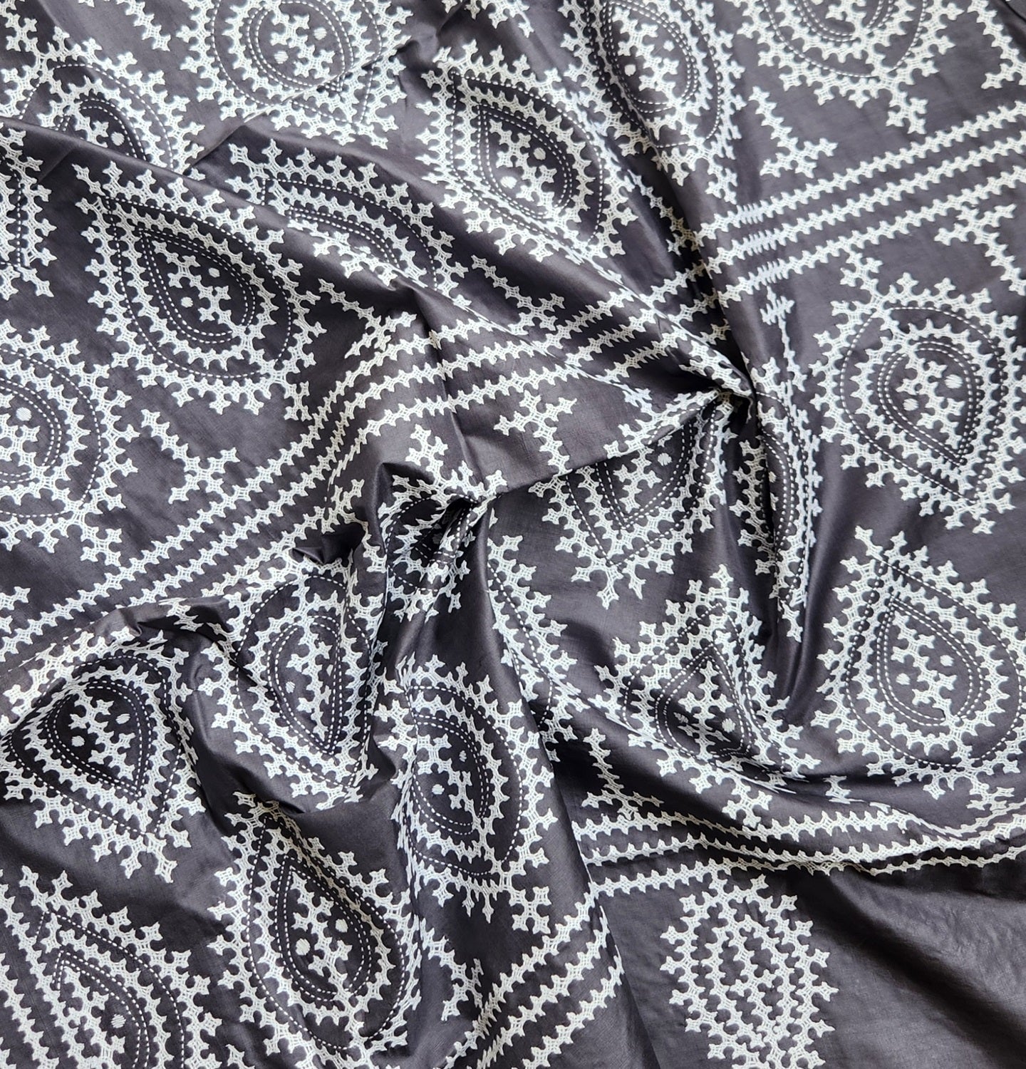 KUTCHWORK SILK SAREE