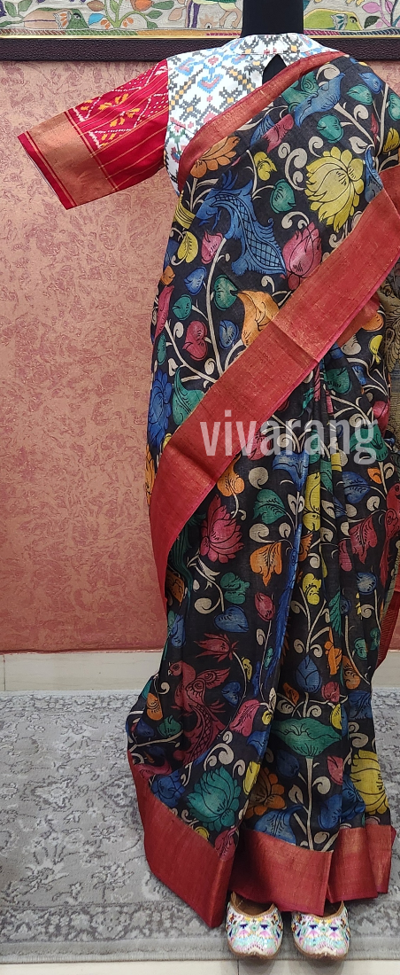 KALAMKARI SILK SAREE