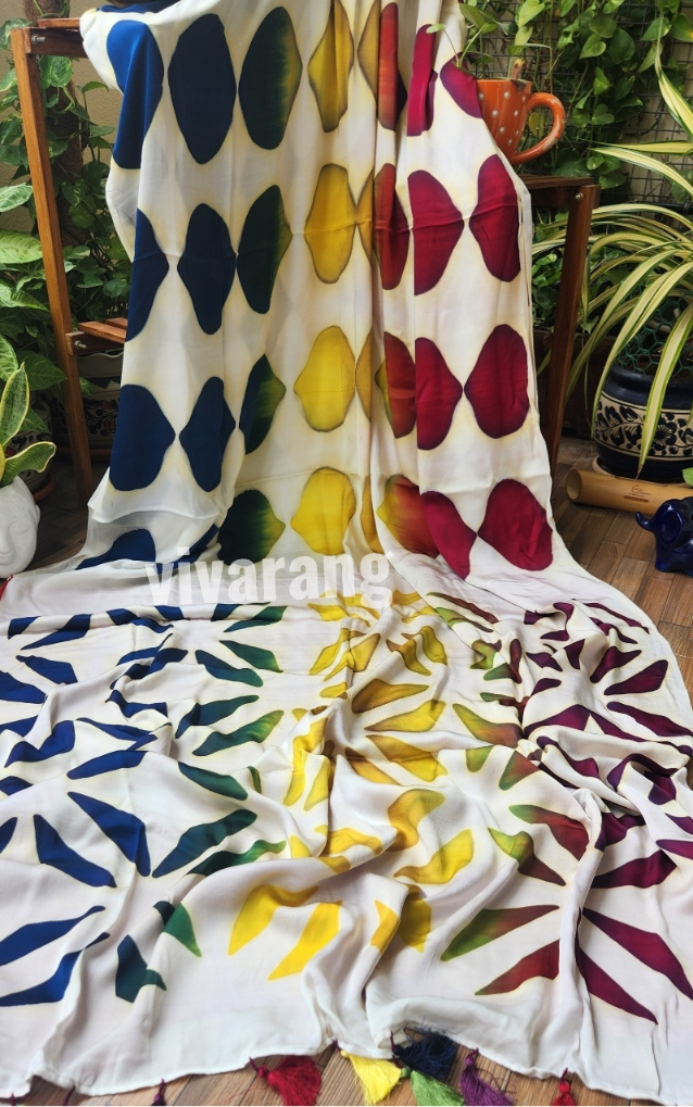 SHIBORI SAREE