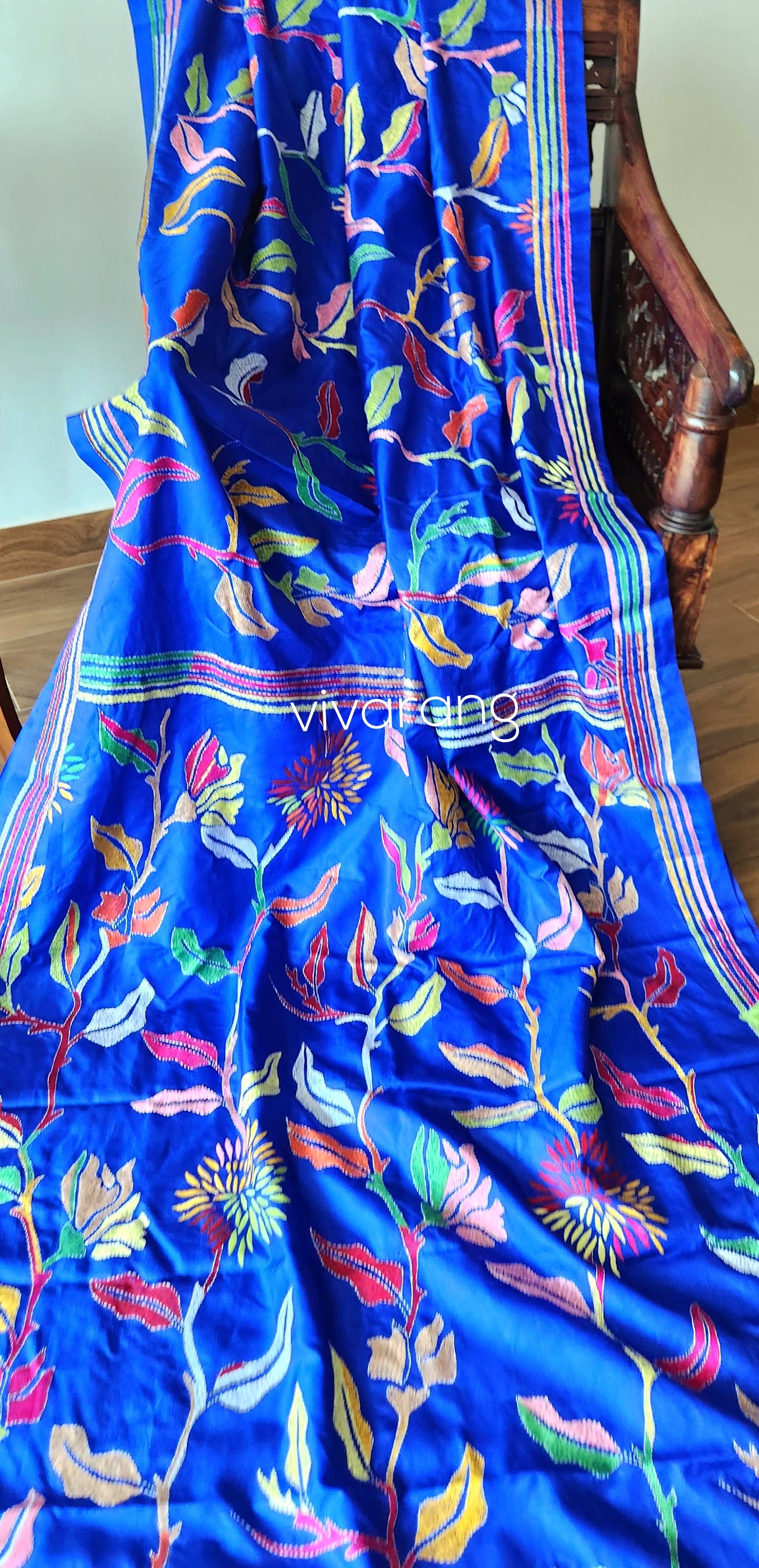 DANDELION KANTHA SAREE