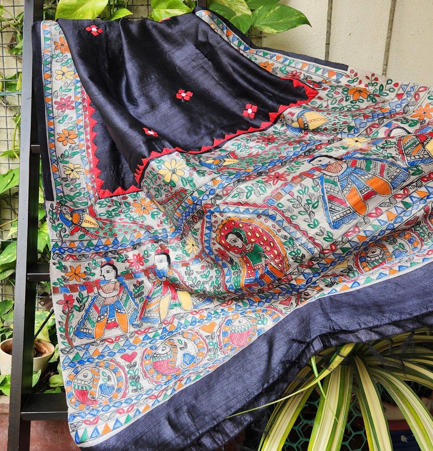 MADHUBANI SILK DUPATTA