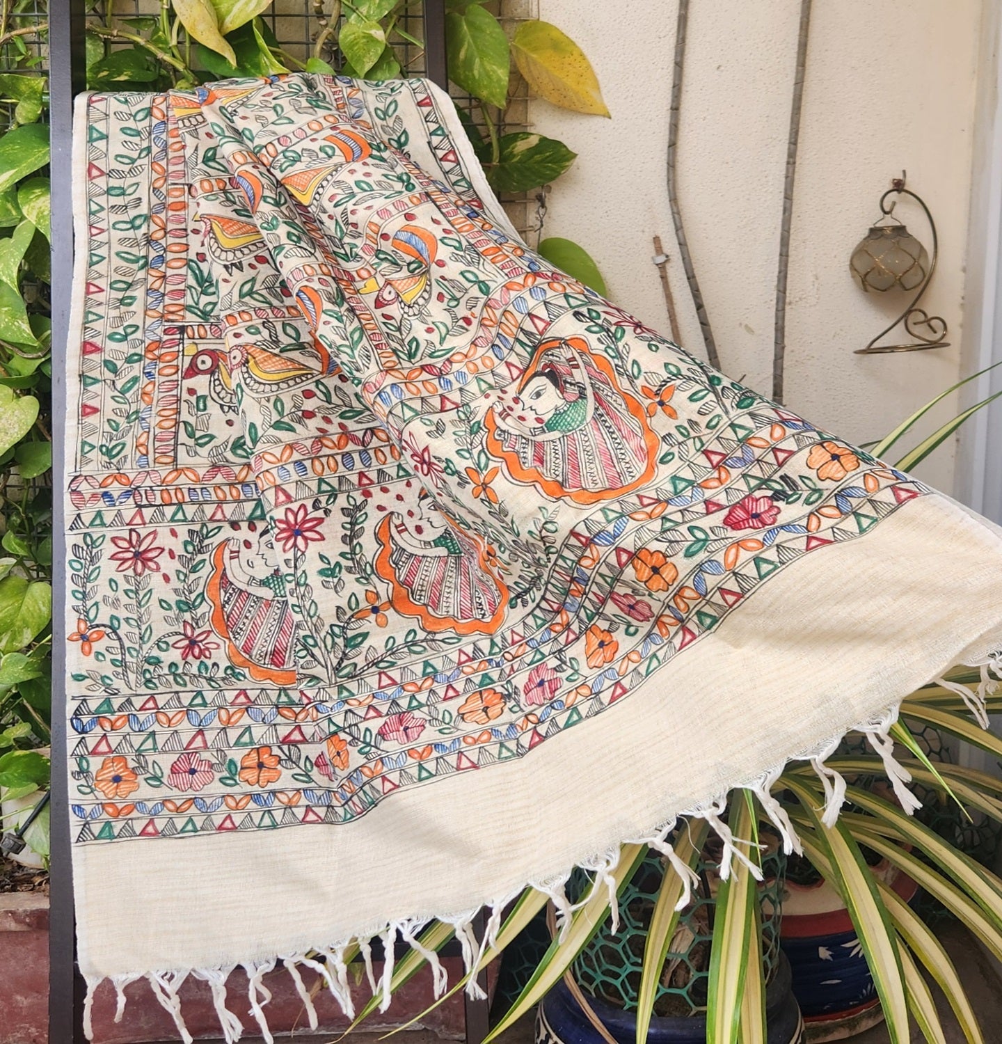 MADHUBANI DUPATTA - SAAWAN