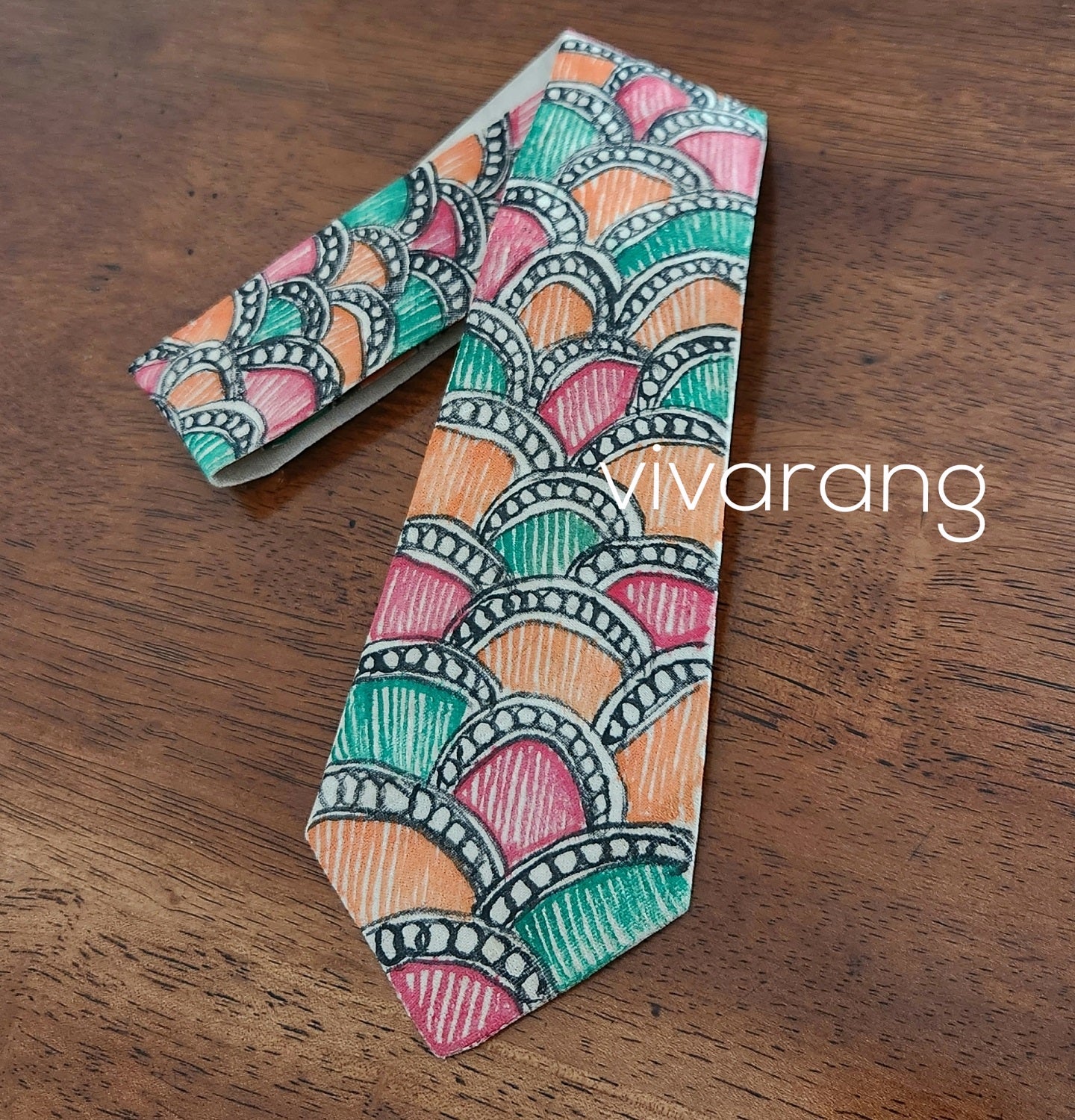 MADHUBANI HANDPAINTED TIE