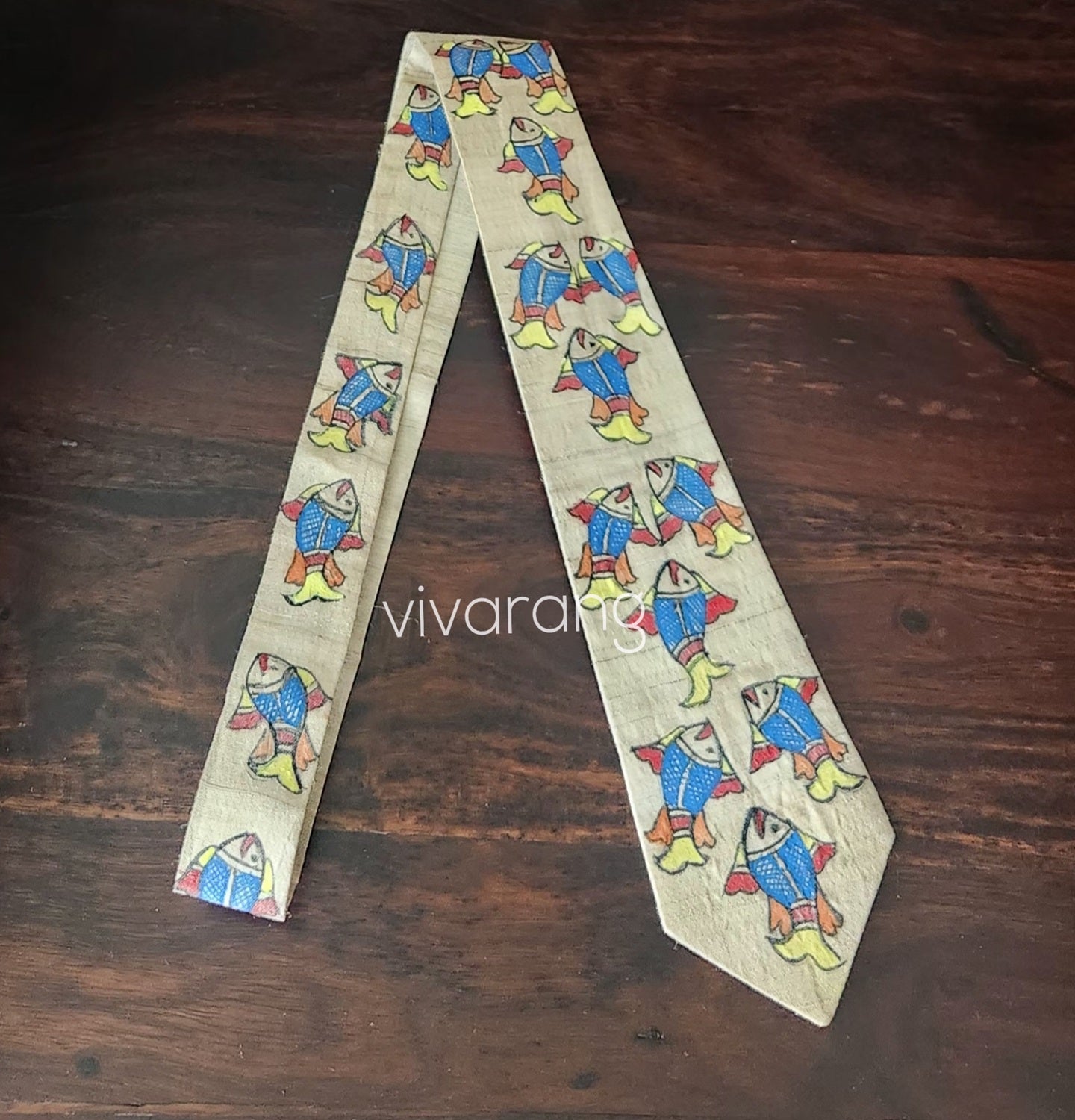 MADHUBANI HANDPAINTED TIE