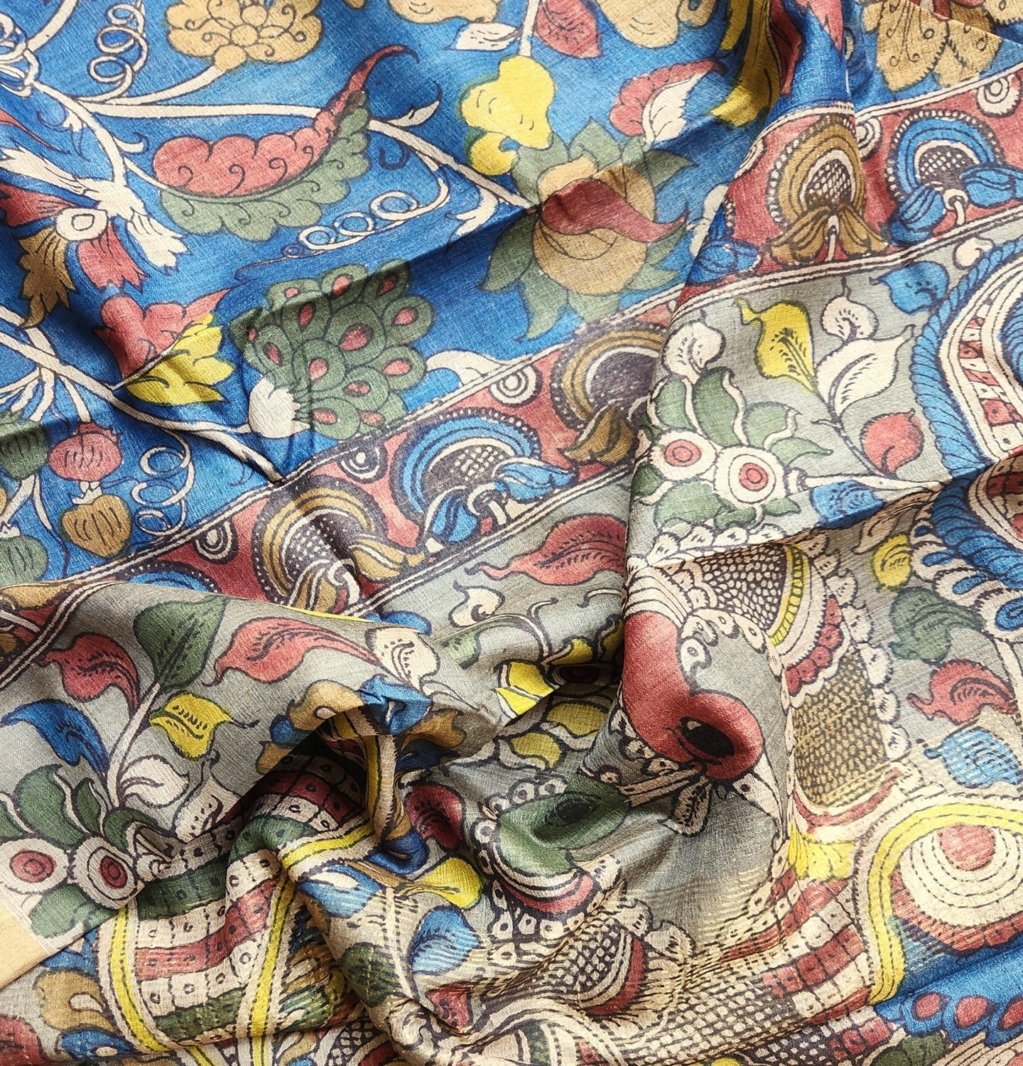 KALAMKARI SILK SAREE