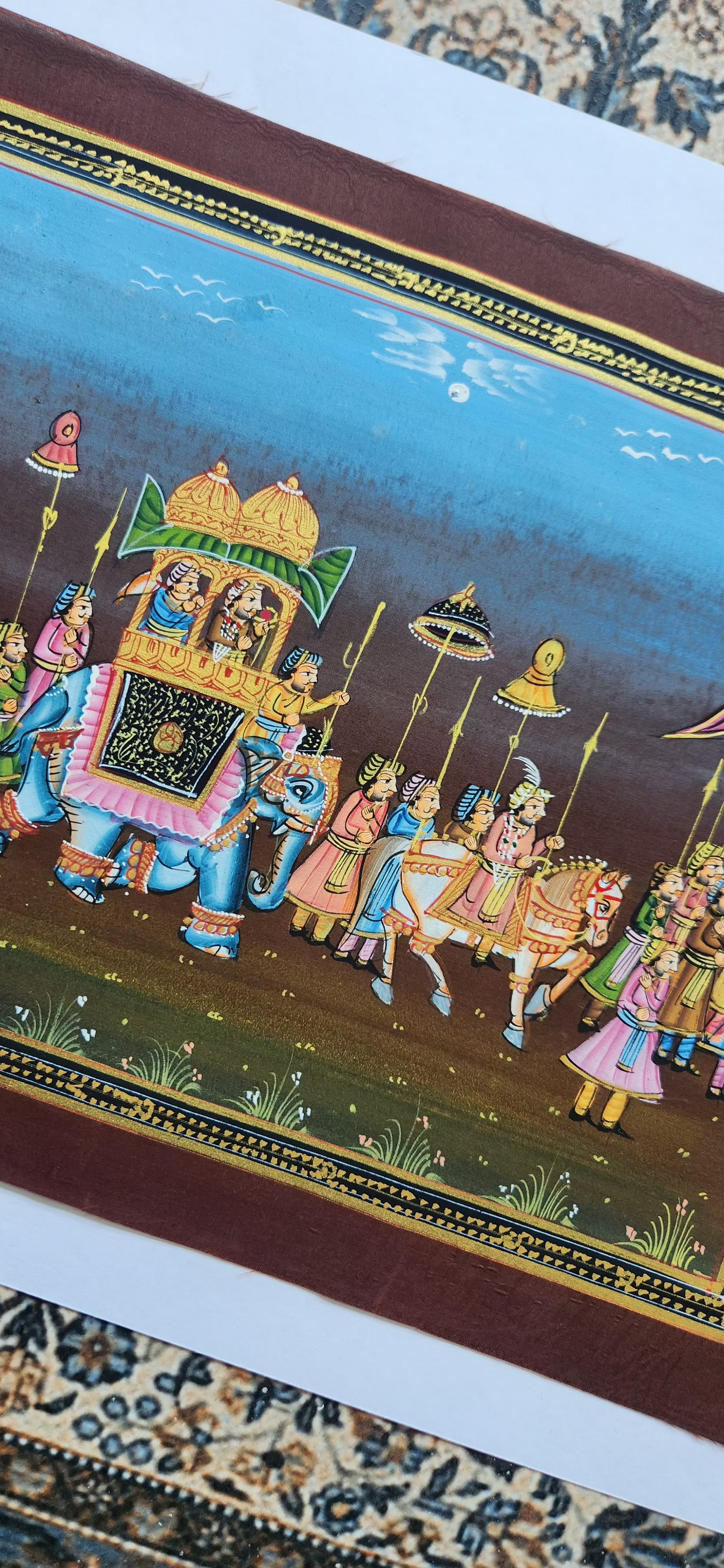 Pichwai painting wall painting Lotus painting