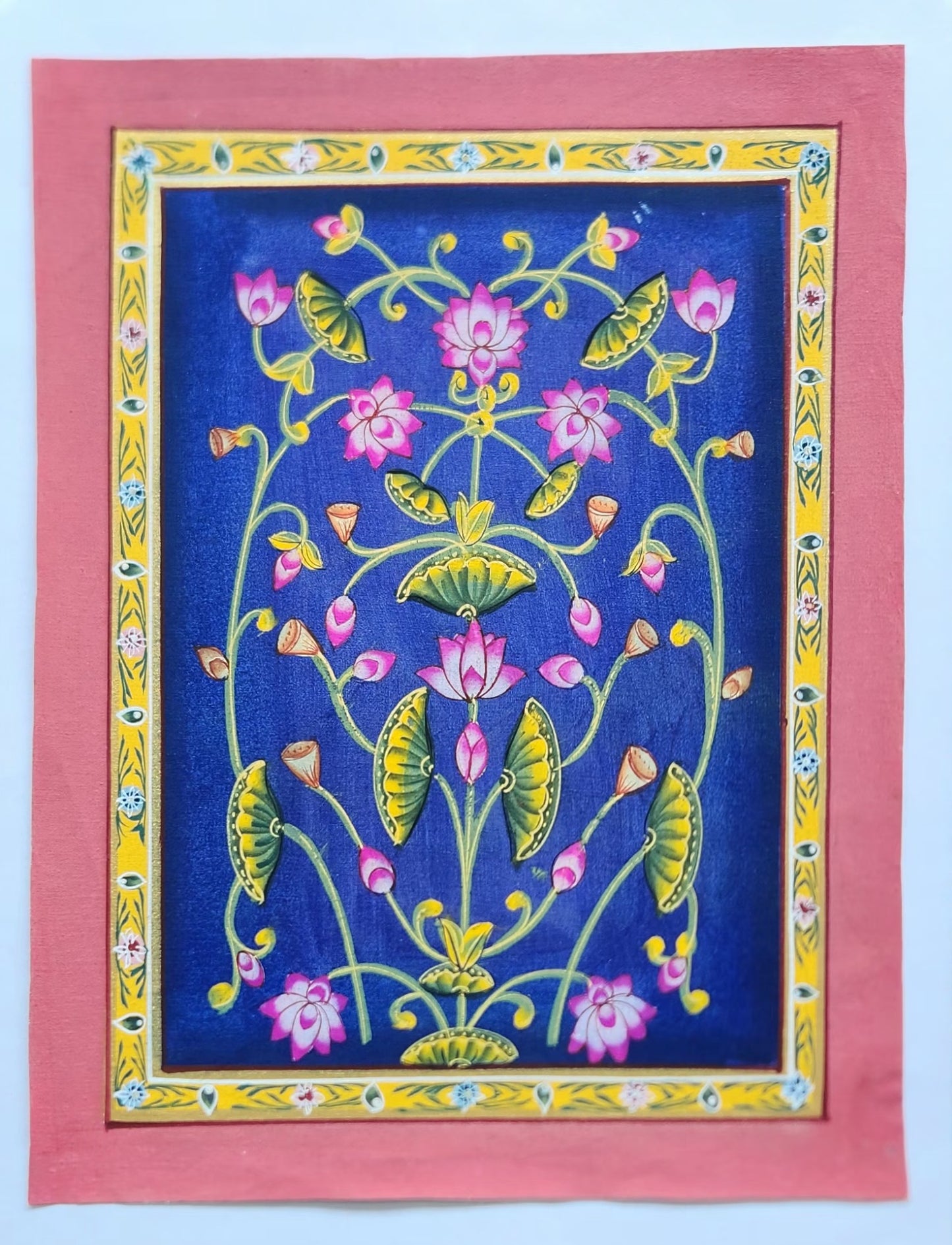 Pichwai painting wall painting Lotus painting