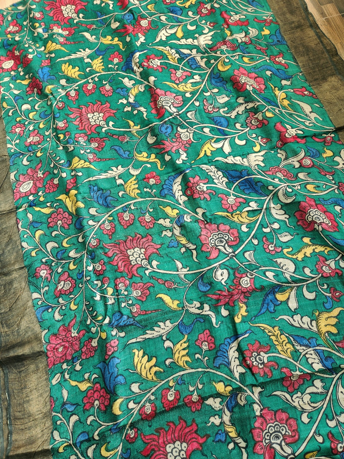 KALAMKARI SILK SAREE