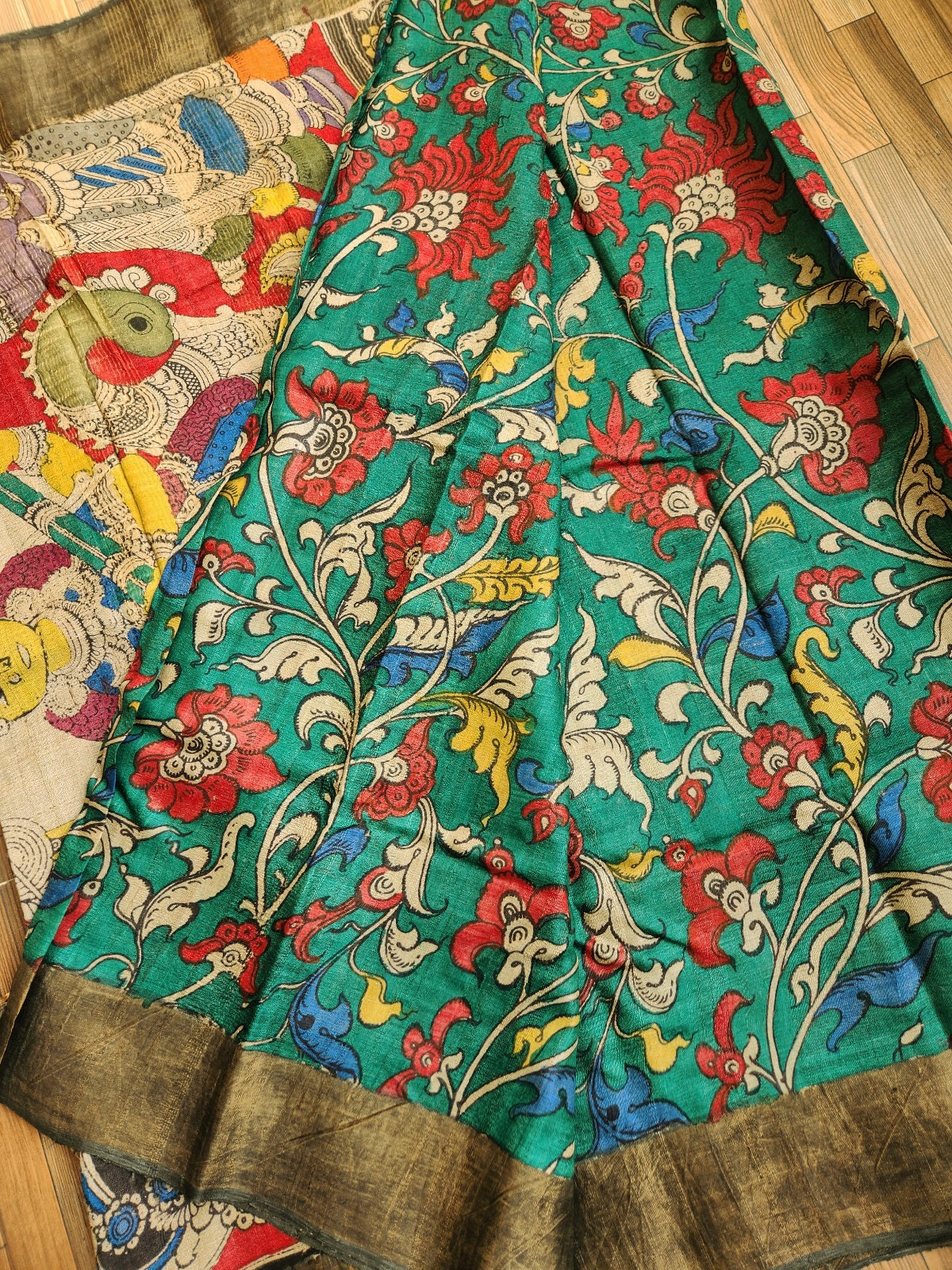 KALAMKARI SILK SAREE