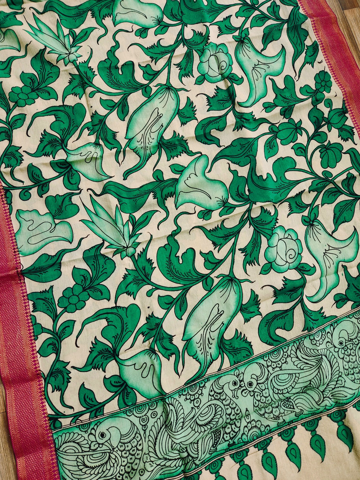 KALAMKARI SILK DUPATTA