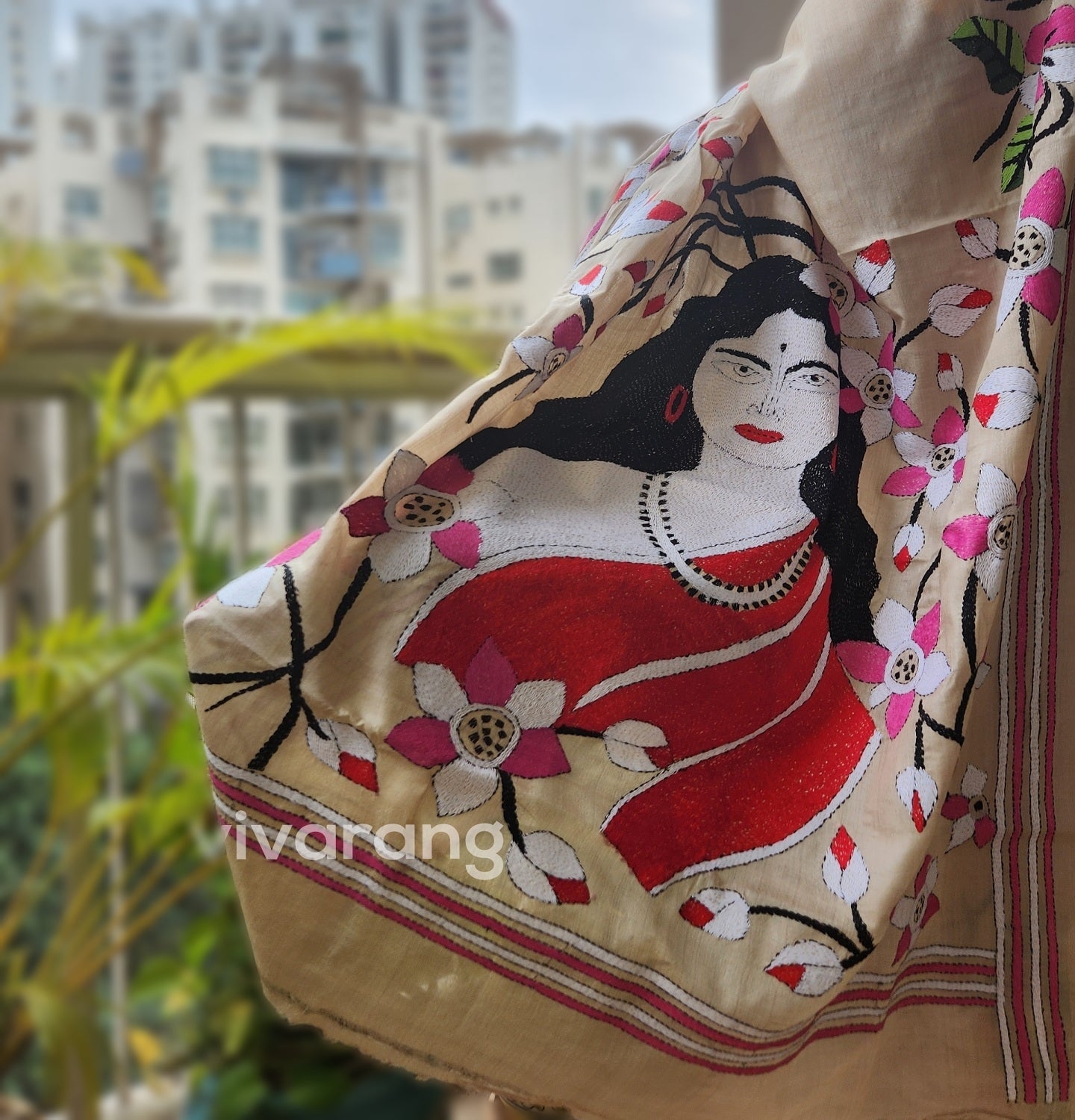 MOTHER NATURE KANTHA SAREE